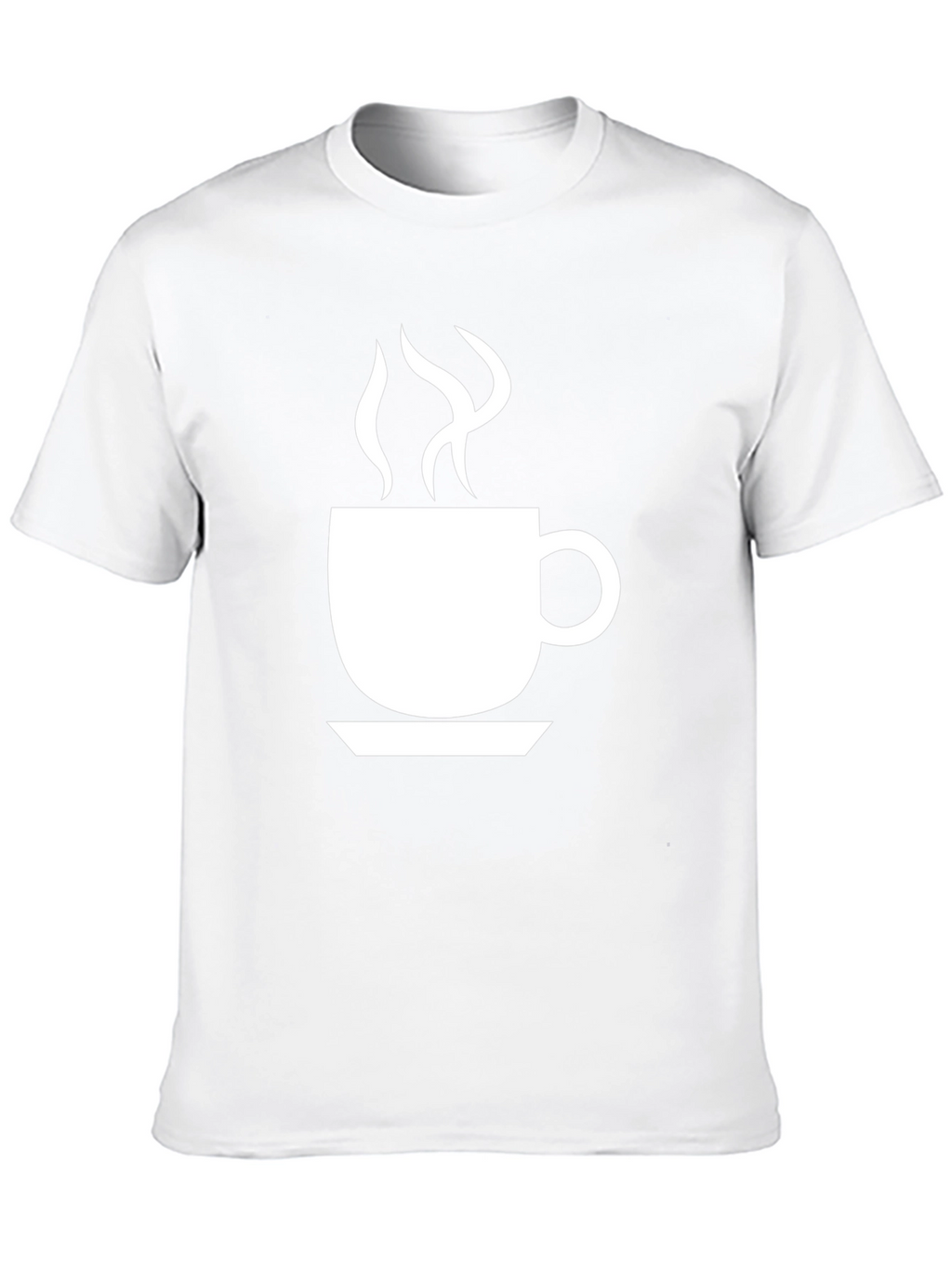 Coffee Cup Graphic Tee - Black Unisex T-Shirt