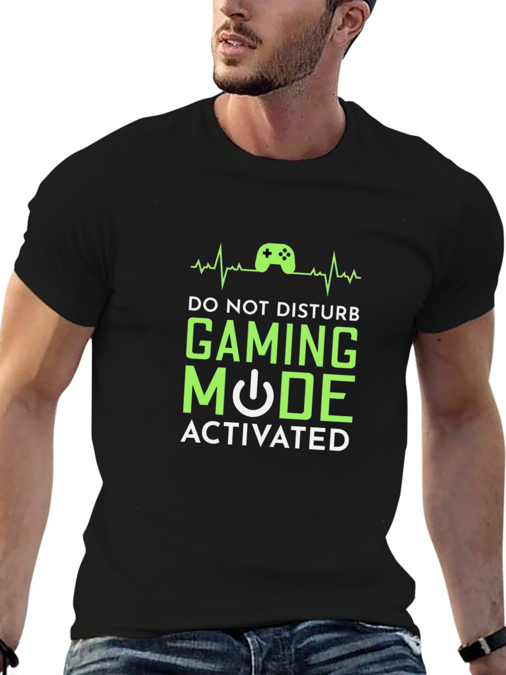 Gaming Mode Activated Graphic T-Shirt