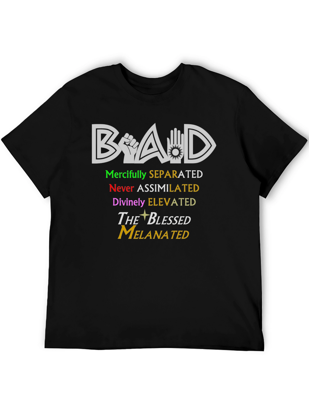 Black Power Melanated T-Shirt