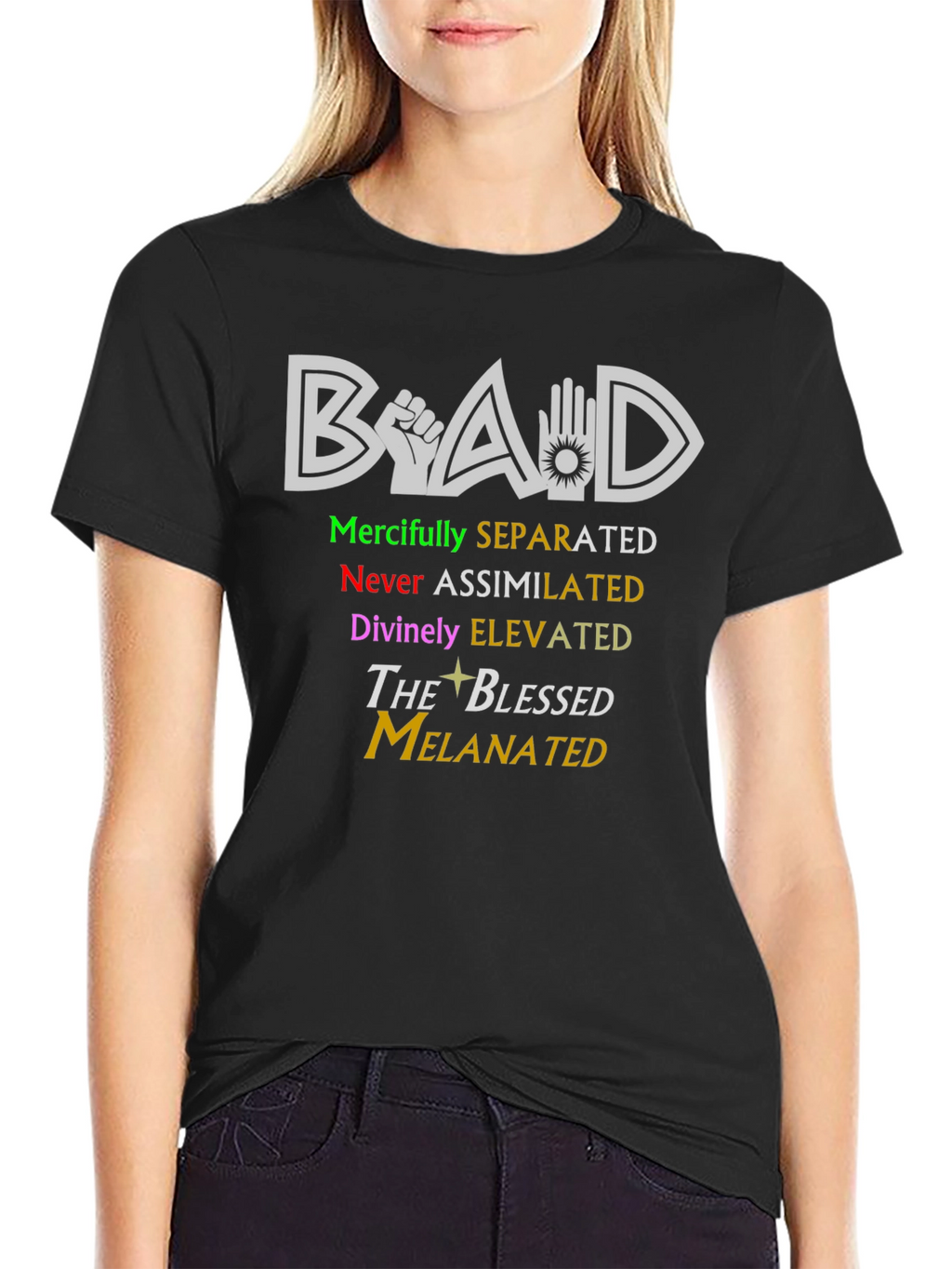 Black Power Melanated T-Shirt