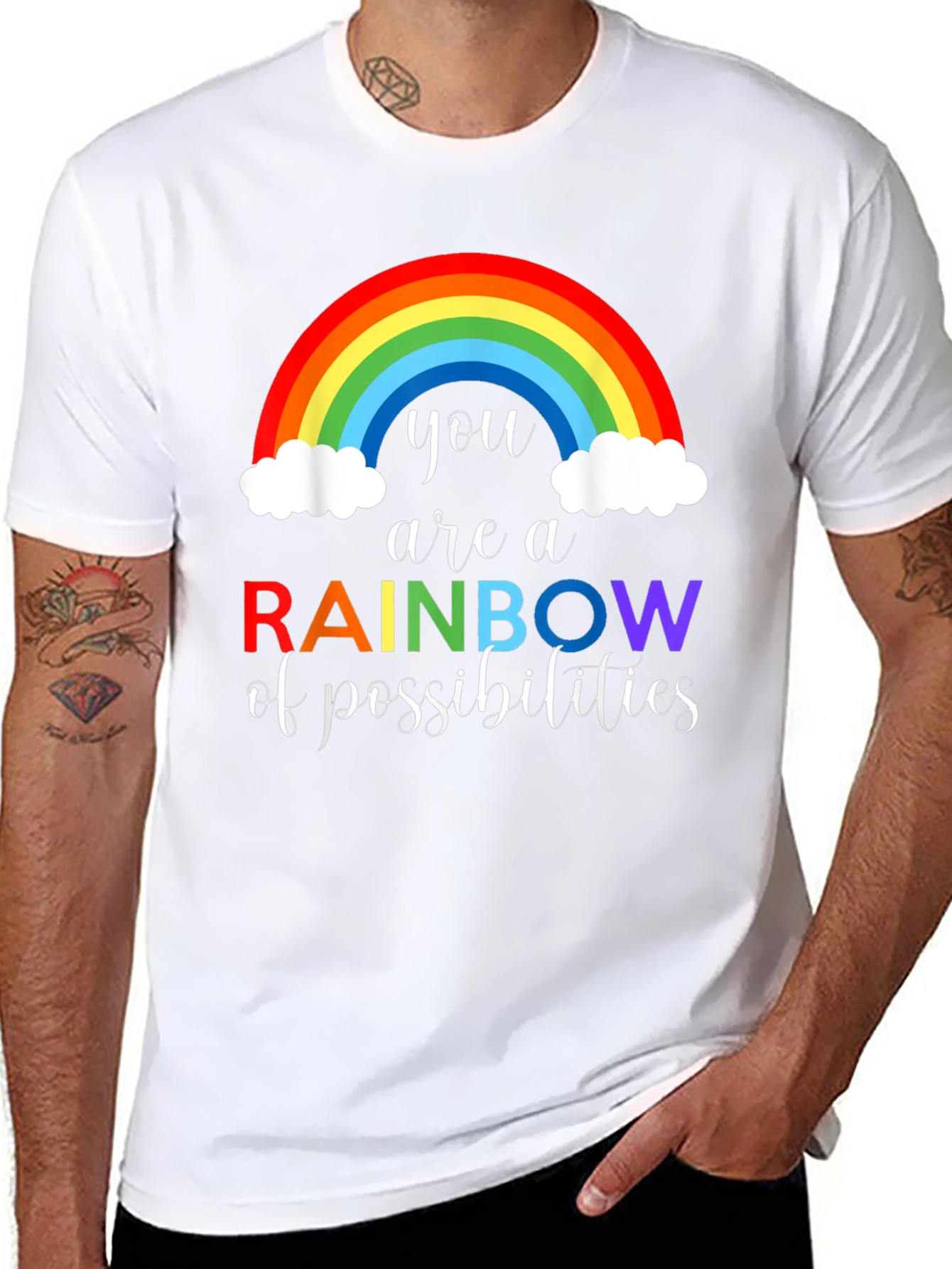Rainbow of Possibilities Graphic Tee