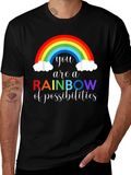 Rainbow of Possibilities Graphic Tee