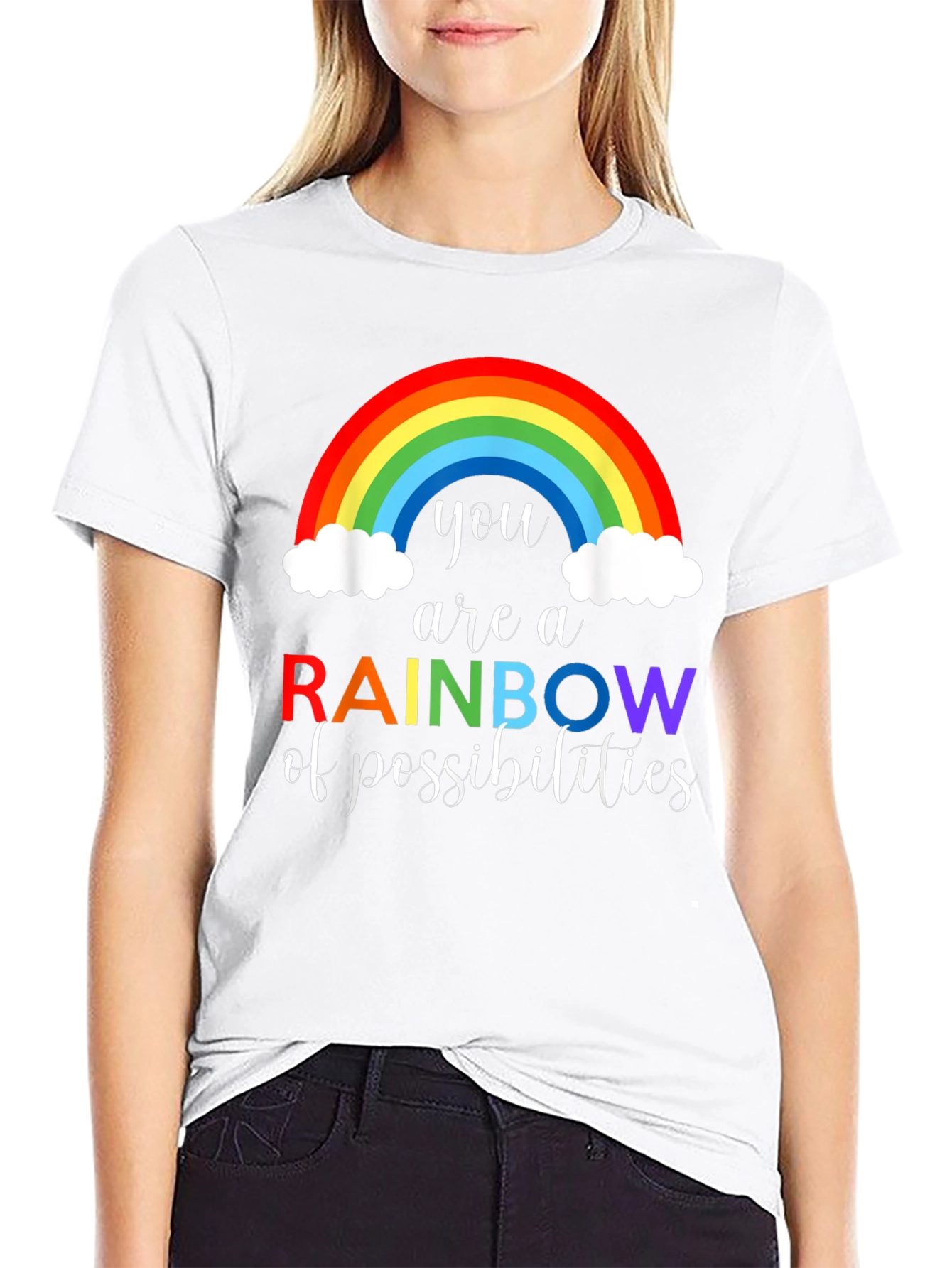 Rainbow of Possibilities Graphic Tee