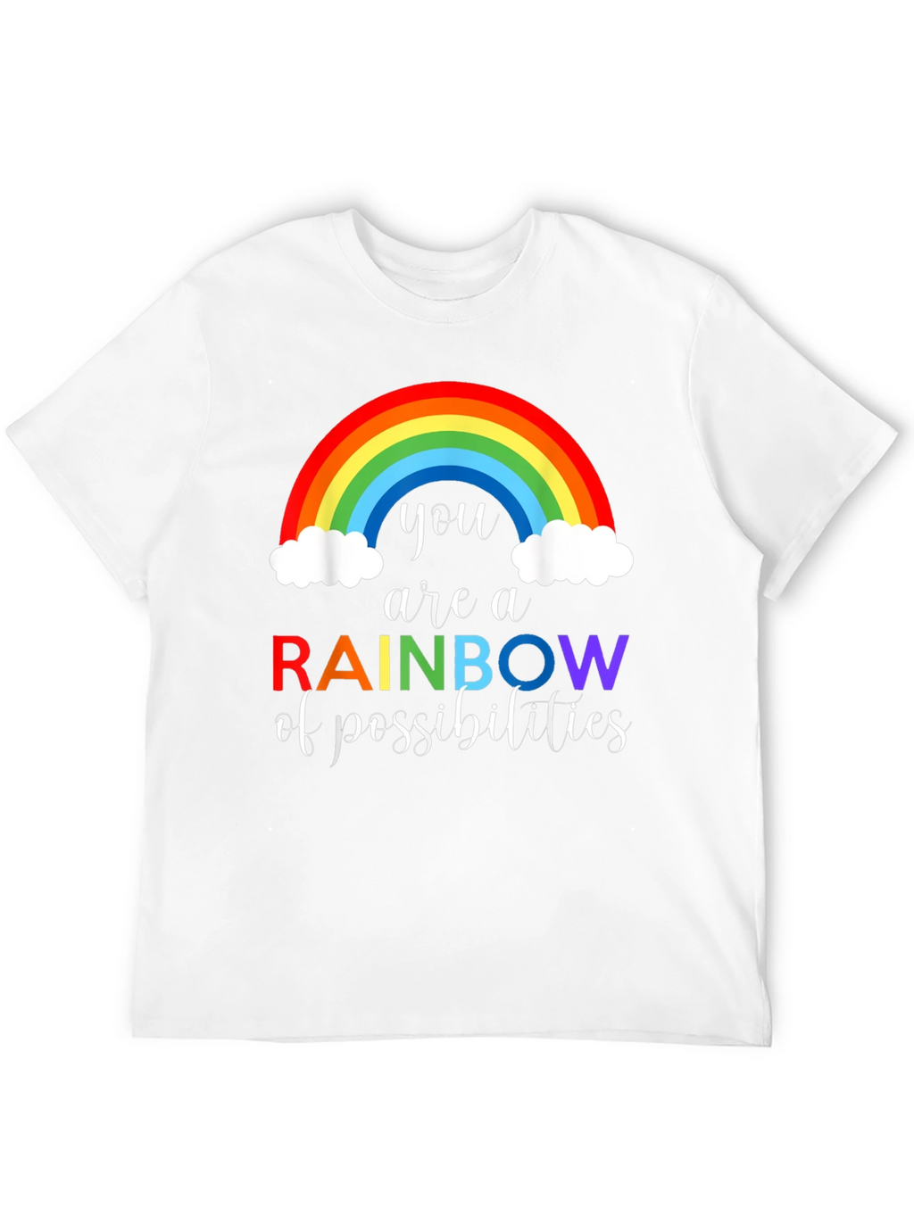 Rainbow of Possibilities Graphic Tee