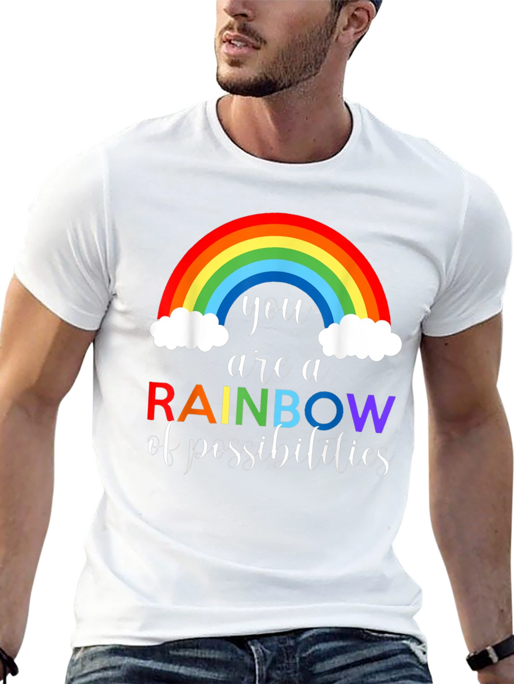 Rainbow of Possibilities Graphic Tee