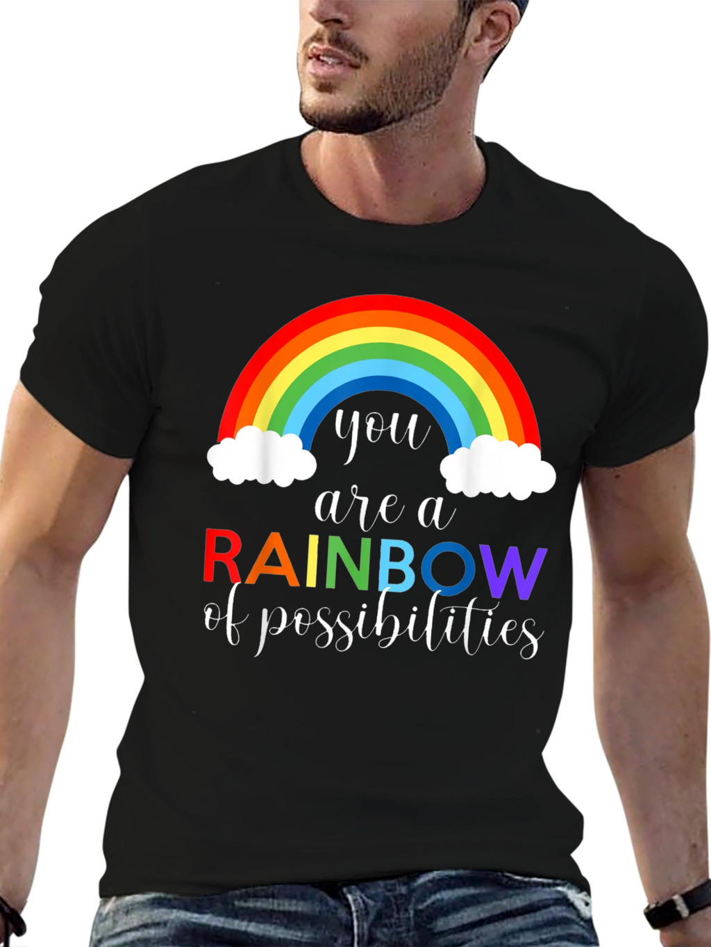 Rainbow of Possibilities Graphic Tee