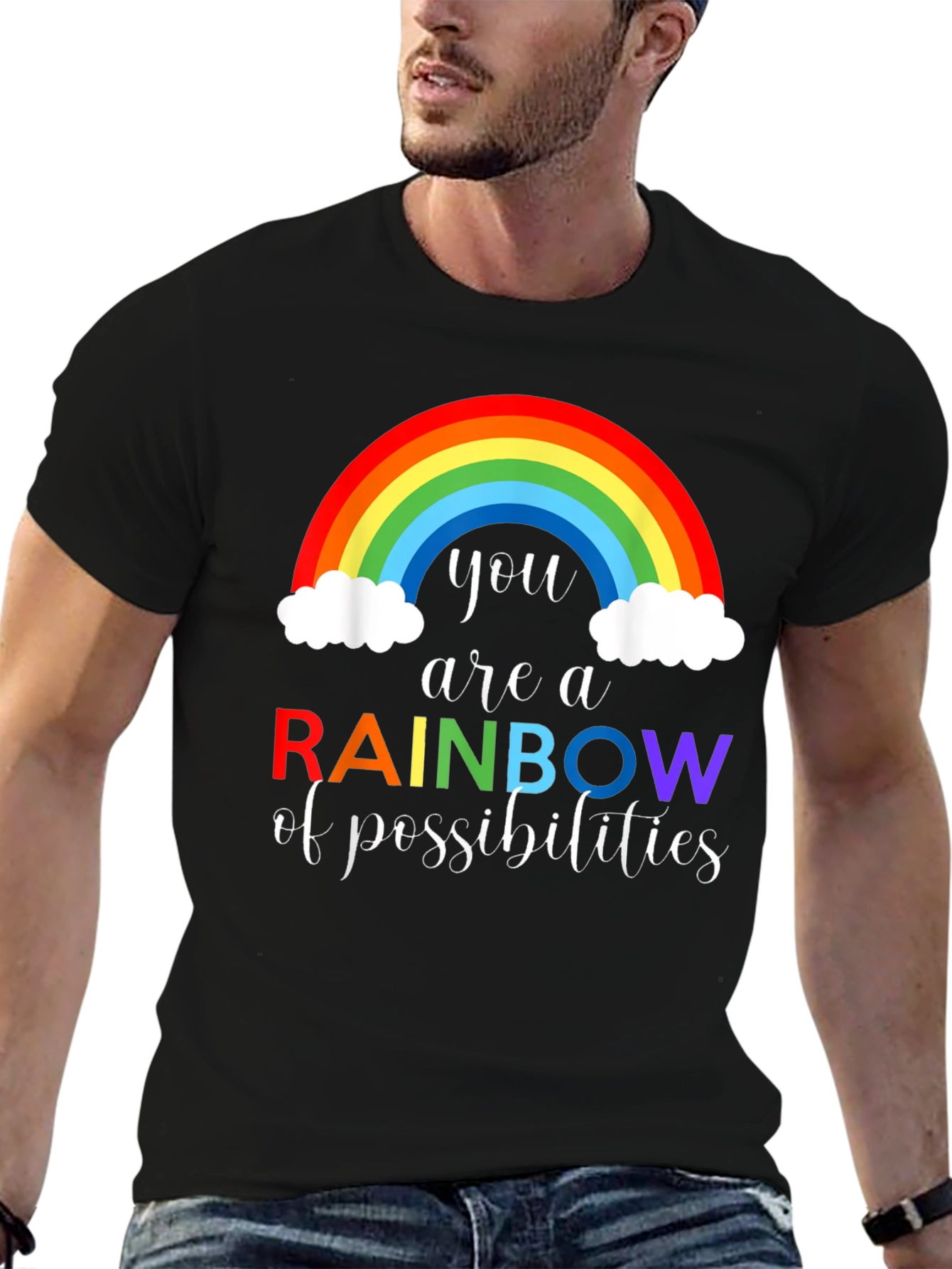 Rainbow of Possibilities Graphic Tee