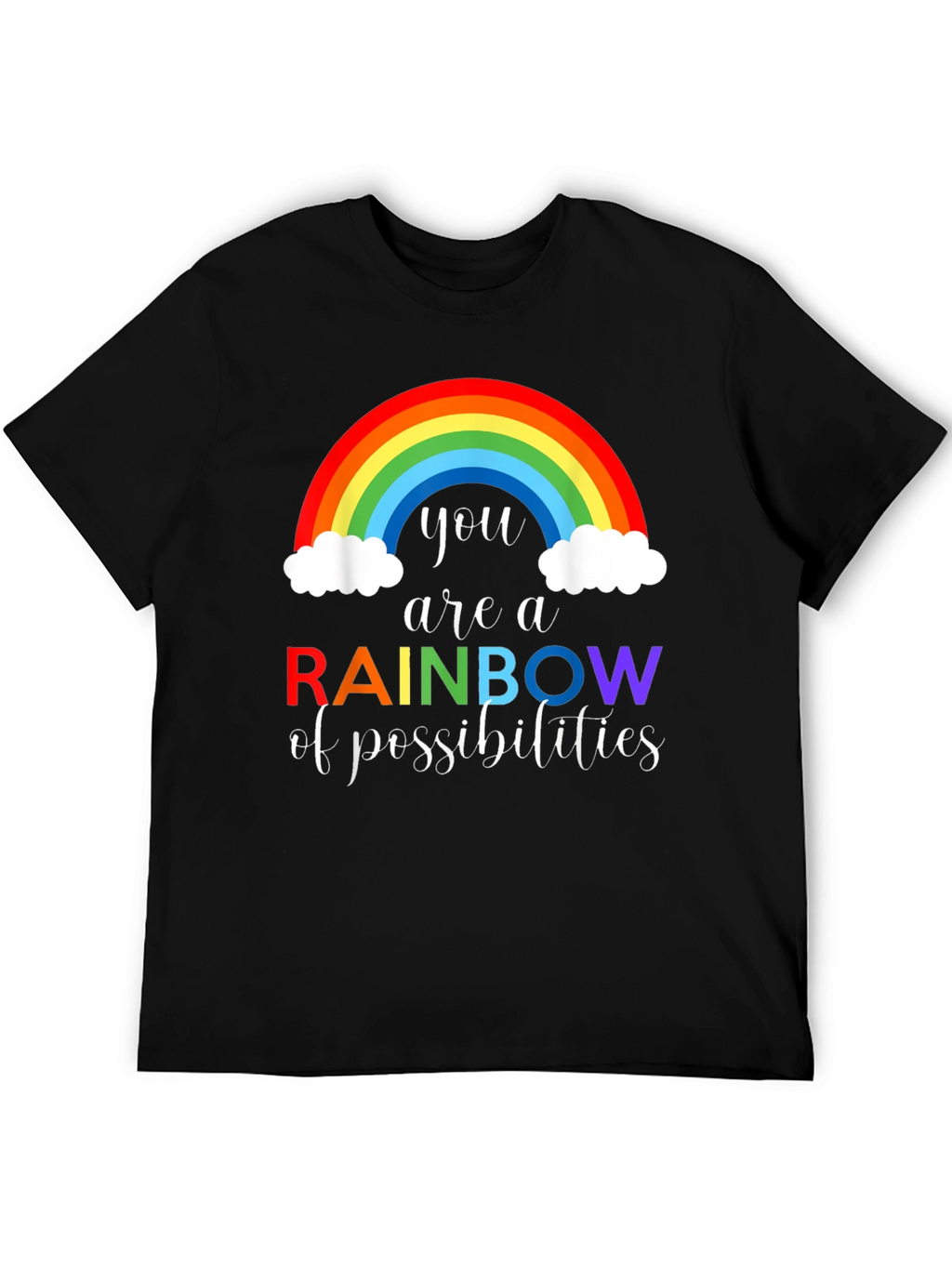 Rainbow of Possibilities Graphic Tee