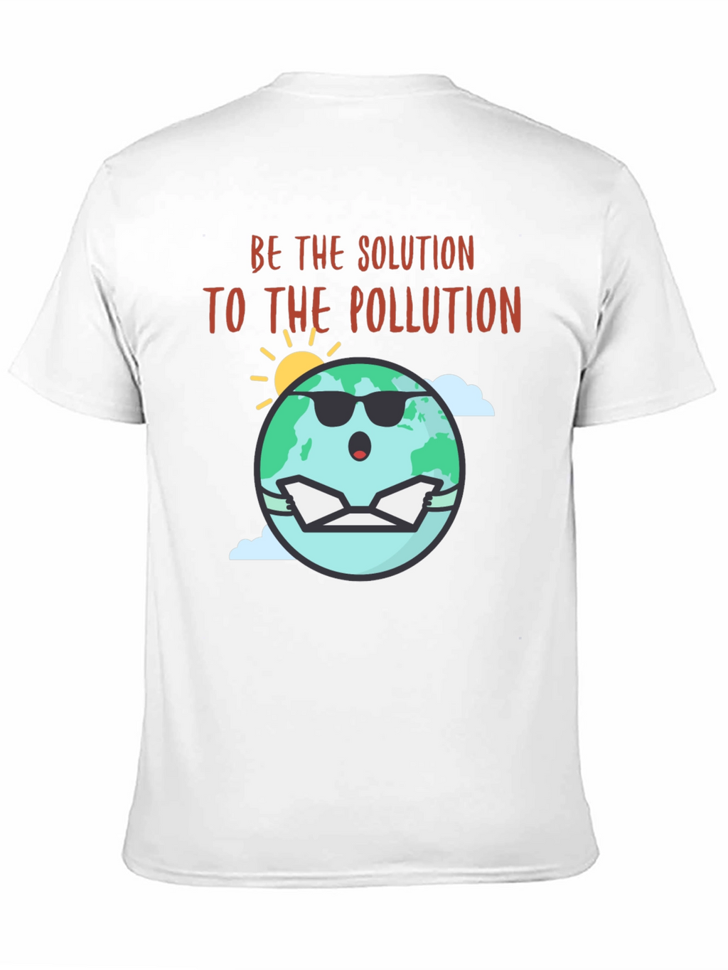 Eco-Friendly Be The Solution Graphic Tee