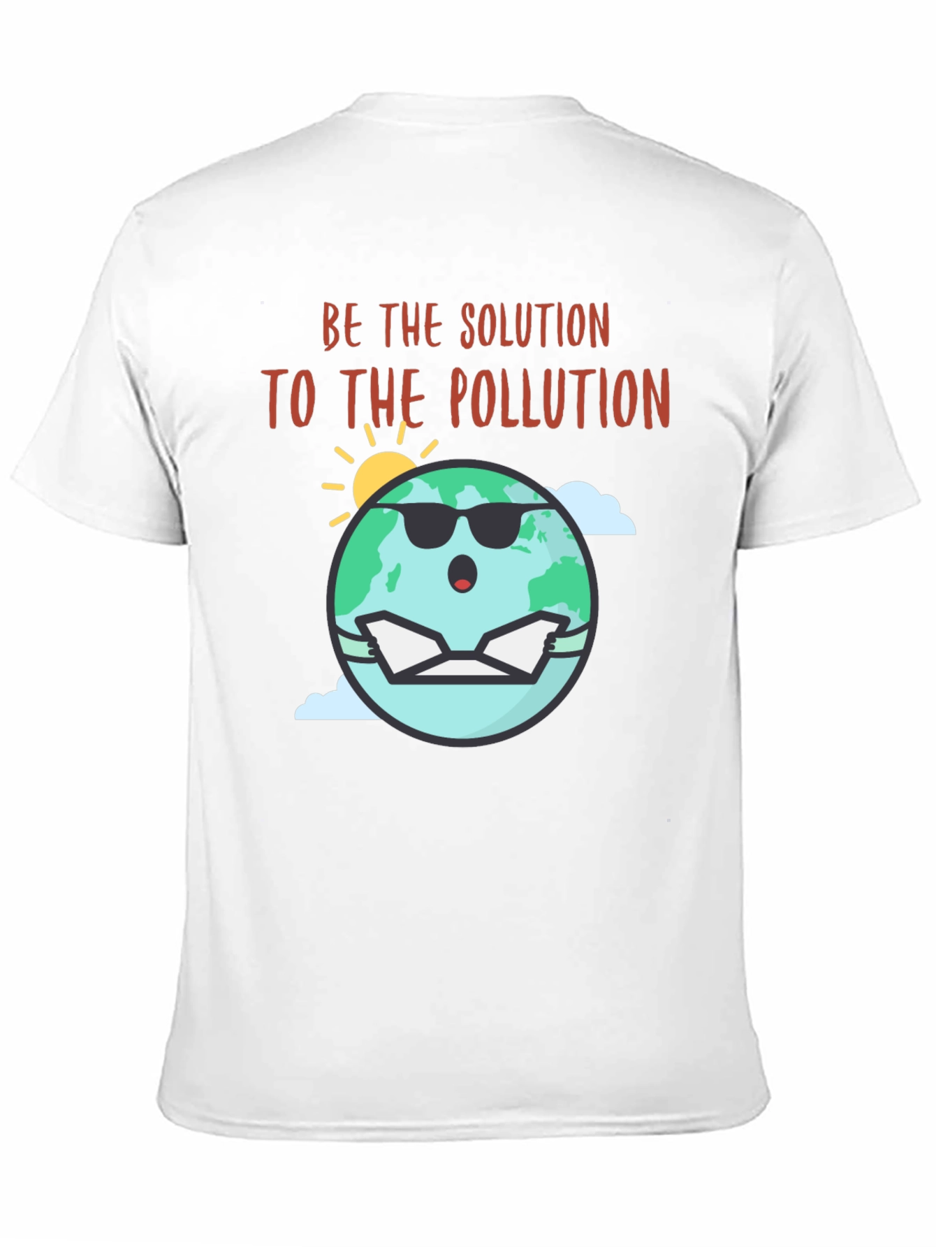Eco-Friendly Be The Solution Graphic Tee