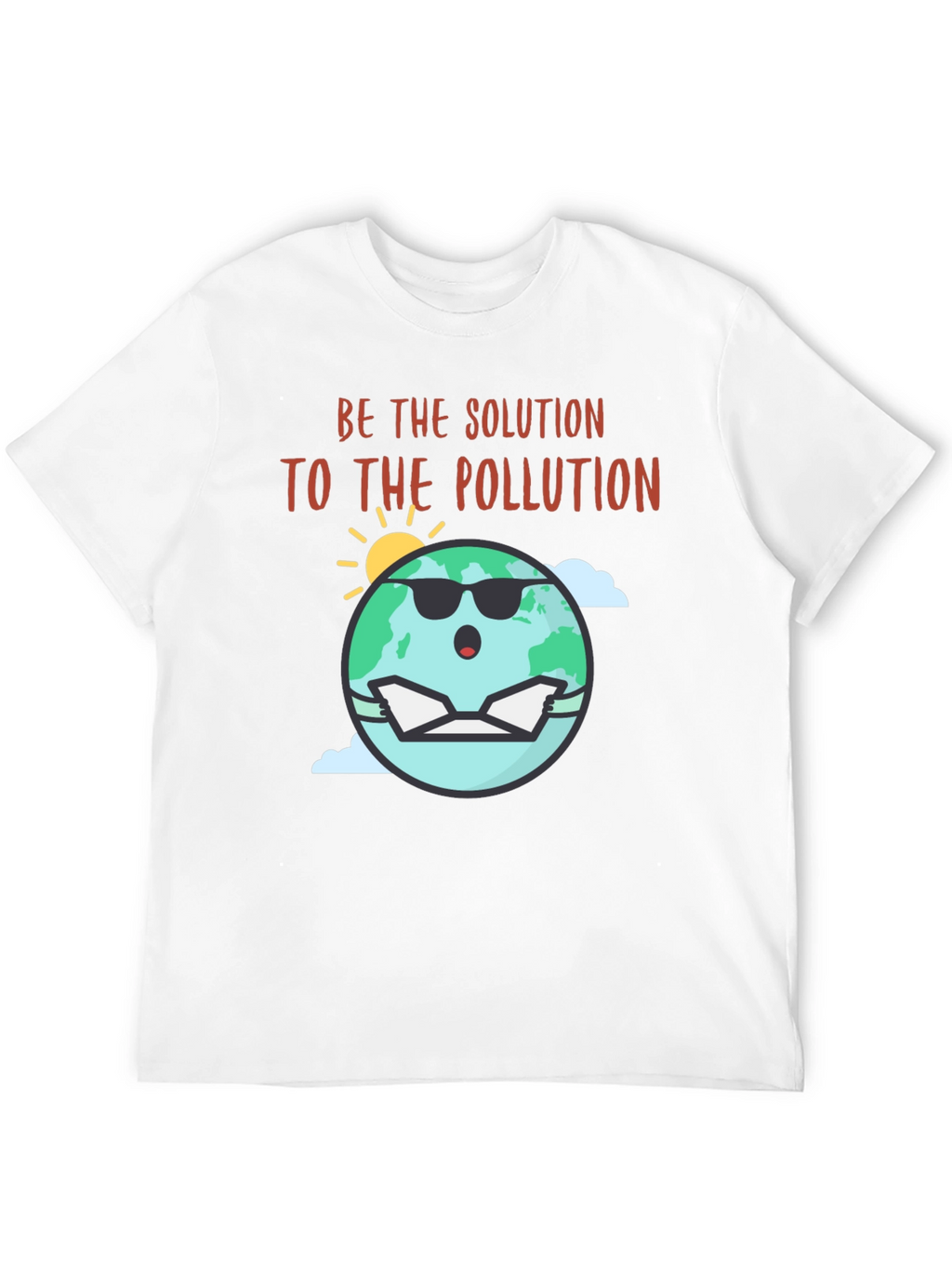 Eco-Friendly Be The Solution Graphic Tee