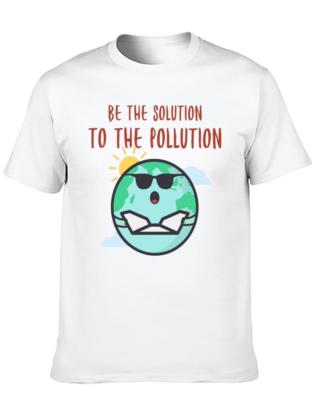 Eco-Friendly Be The Solution Graphic Tee