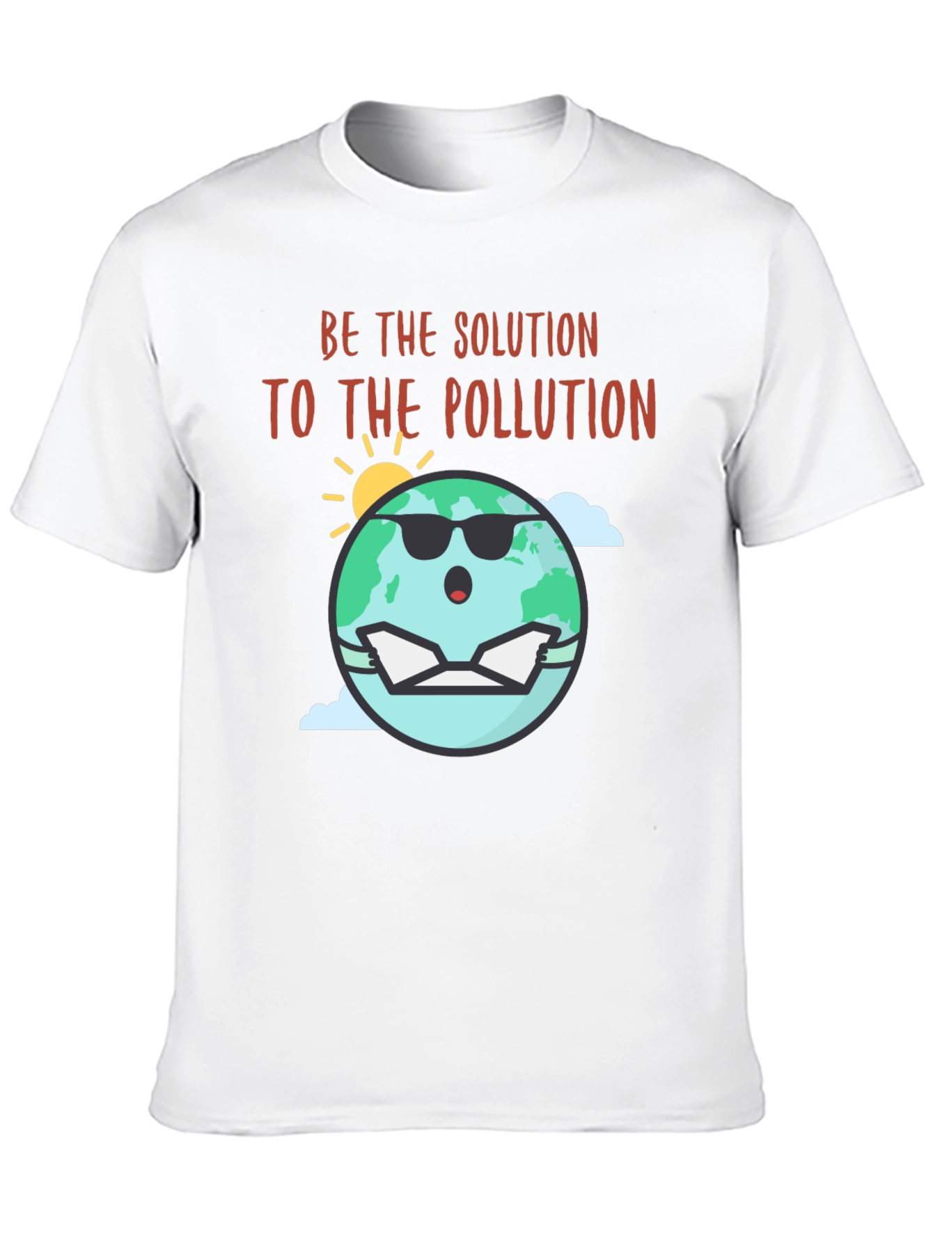 Eco-Friendly Be The Solution Graphic Tee