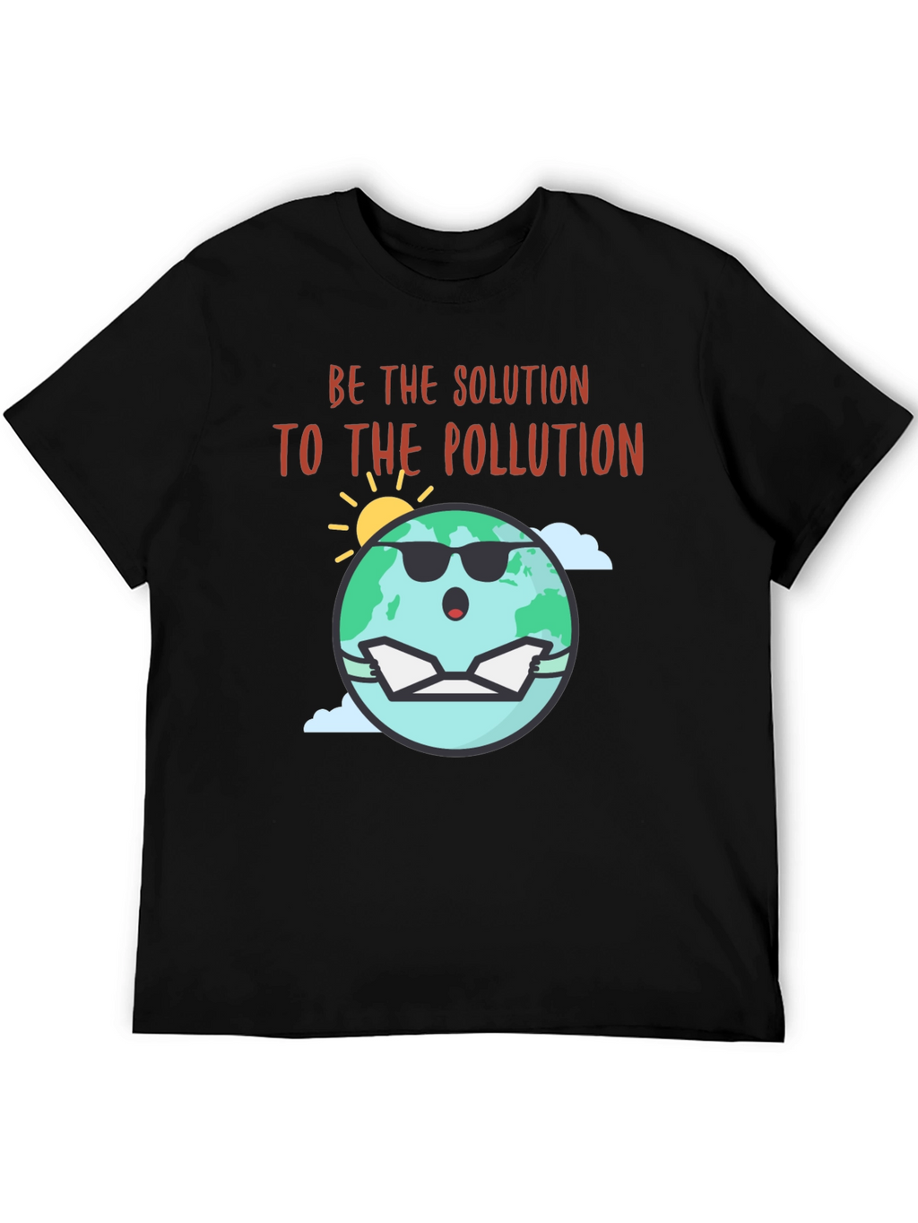 Eco-Friendly Be The Solution Graphic Tee