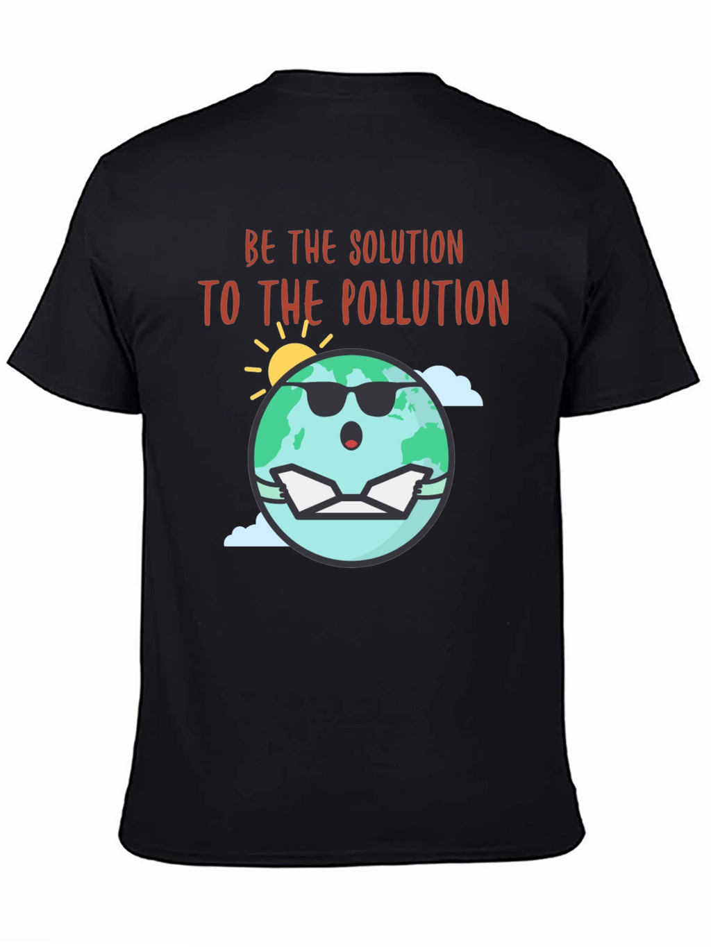 Eco-Friendly Be The Solution Graphic Tee