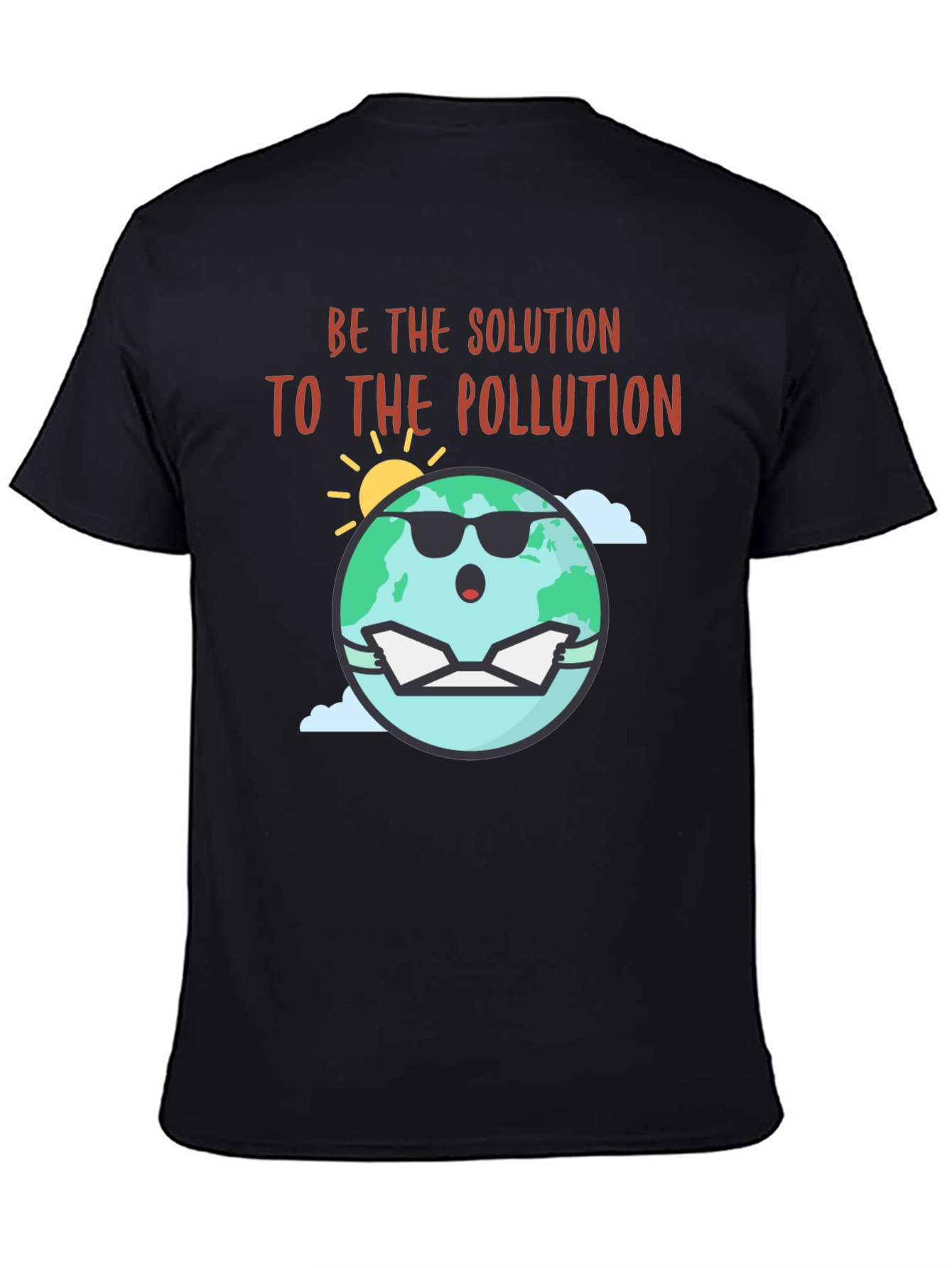 Eco-Friendly Be The Solution Graphic Tee
