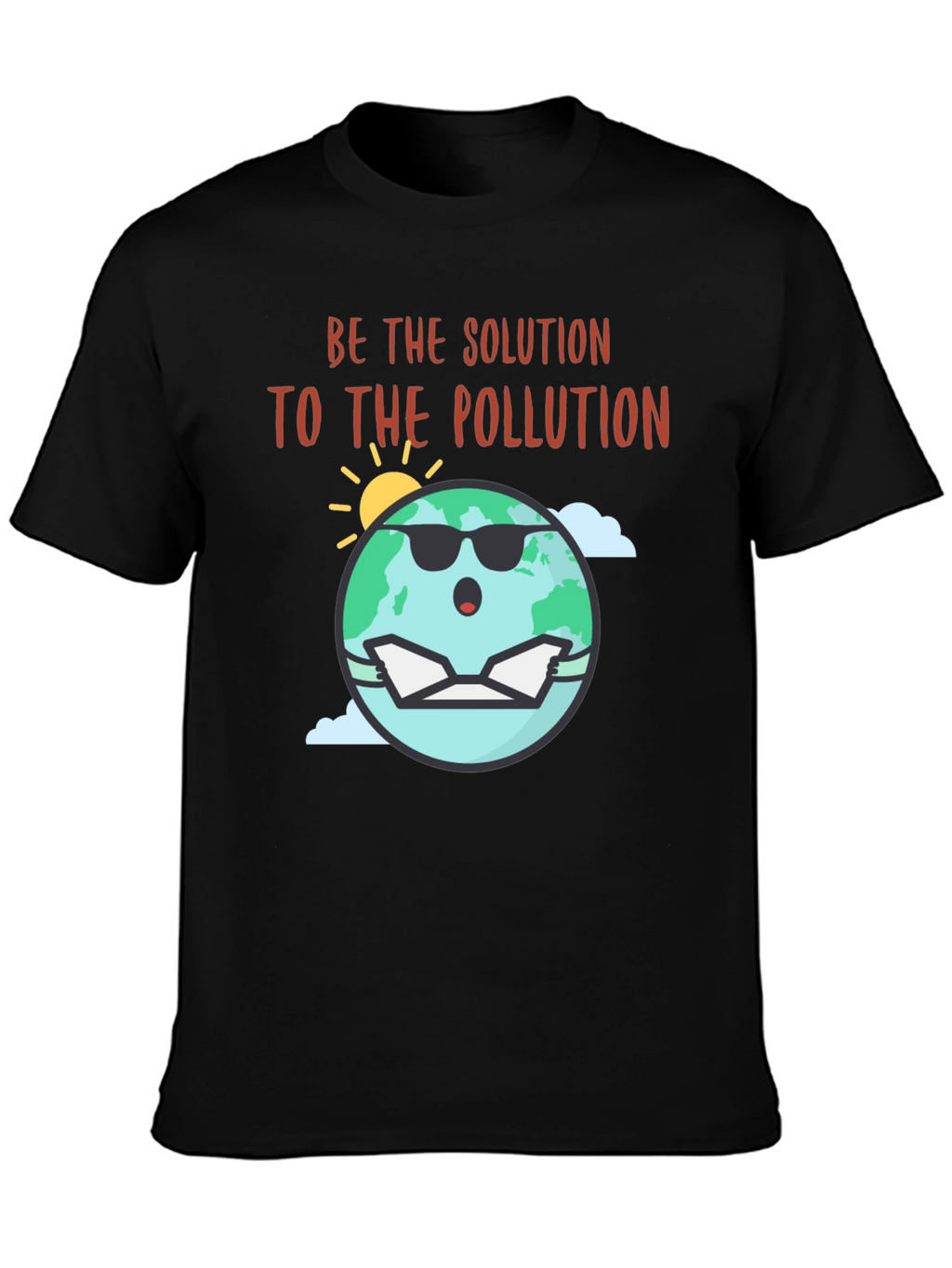 Eco-Friendly Be The Solution Graphic Tee