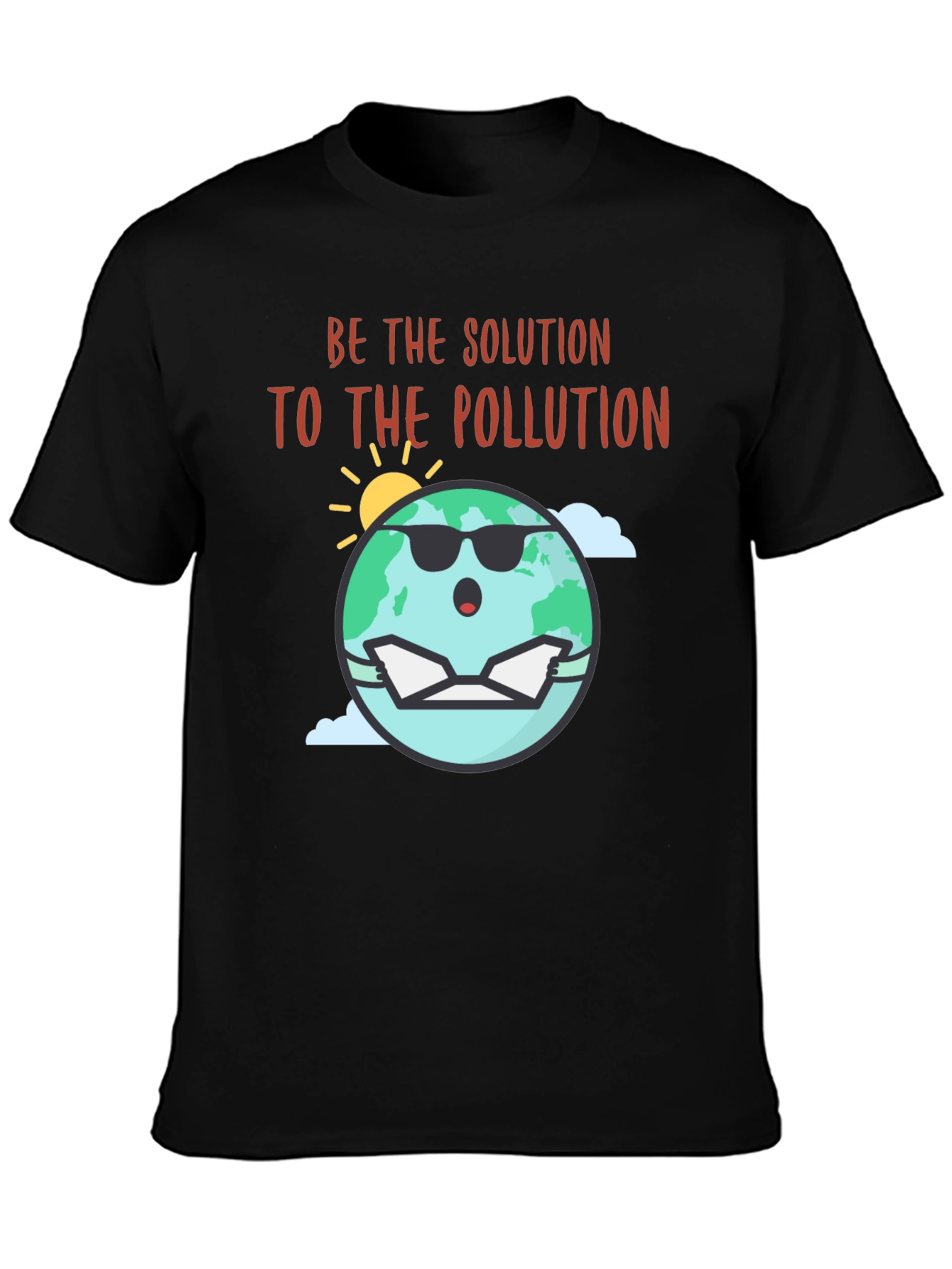 Eco-Friendly Be The Solution Graphic Tee