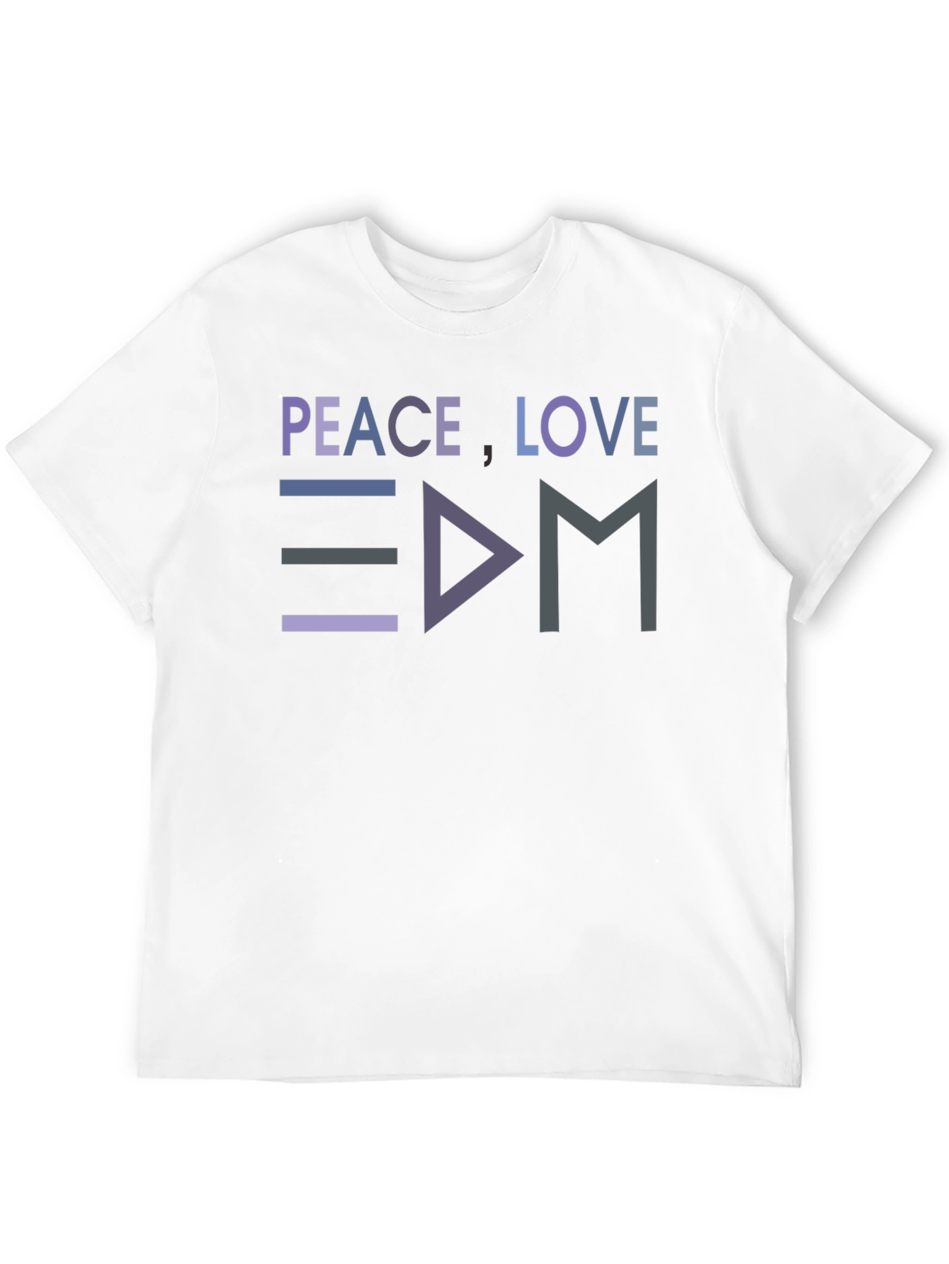 Peace Love EDM T-Shirt - Music Festival Rave Apparel