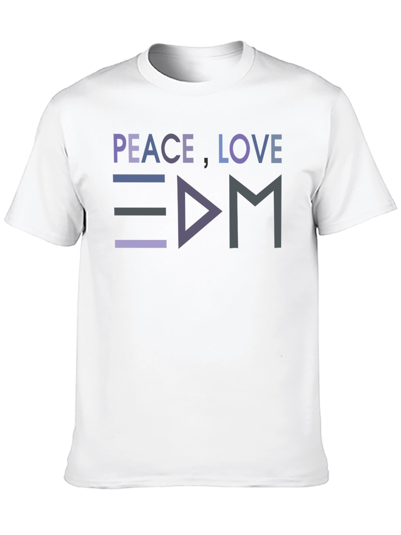 Peace Love EDM T-Shirt - Music Festival Rave Apparel
