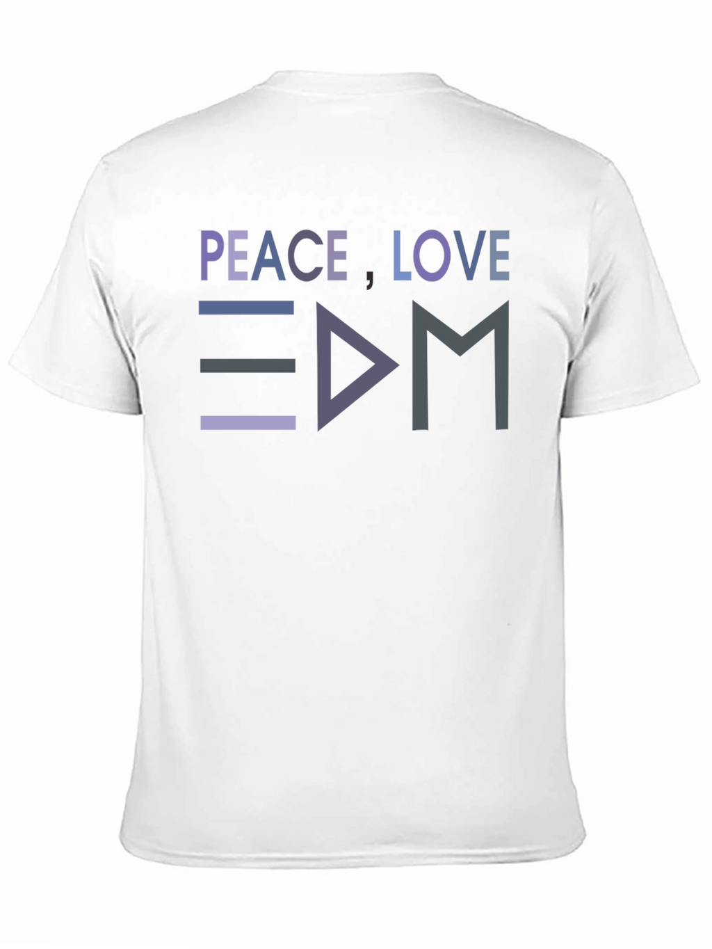 Peace Love EDM T-Shirt - Music Festival Rave Apparel