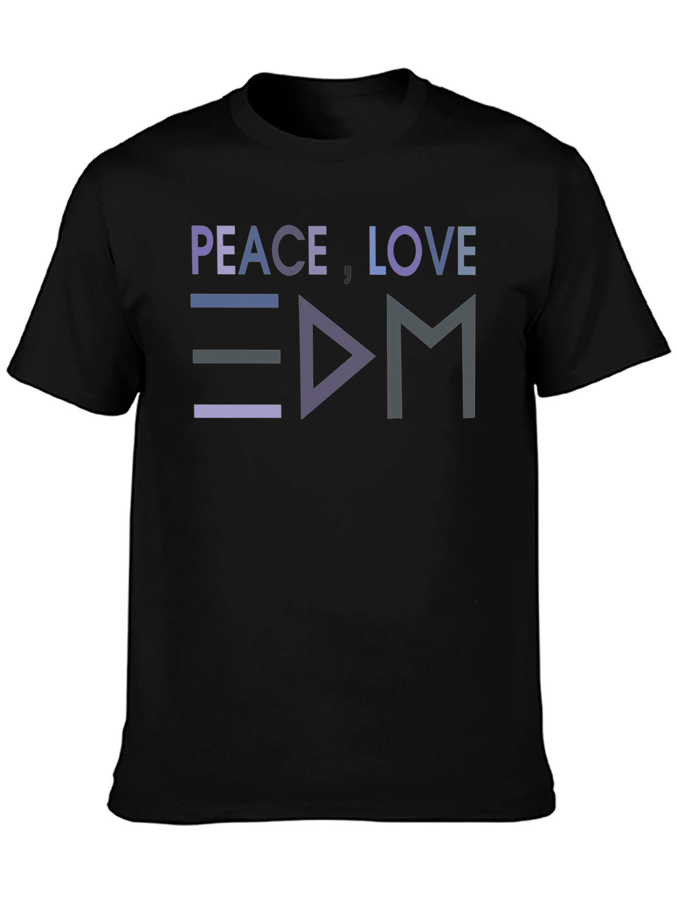 Peace Love EDM T-Shirt - Music Festival Rave Apparel