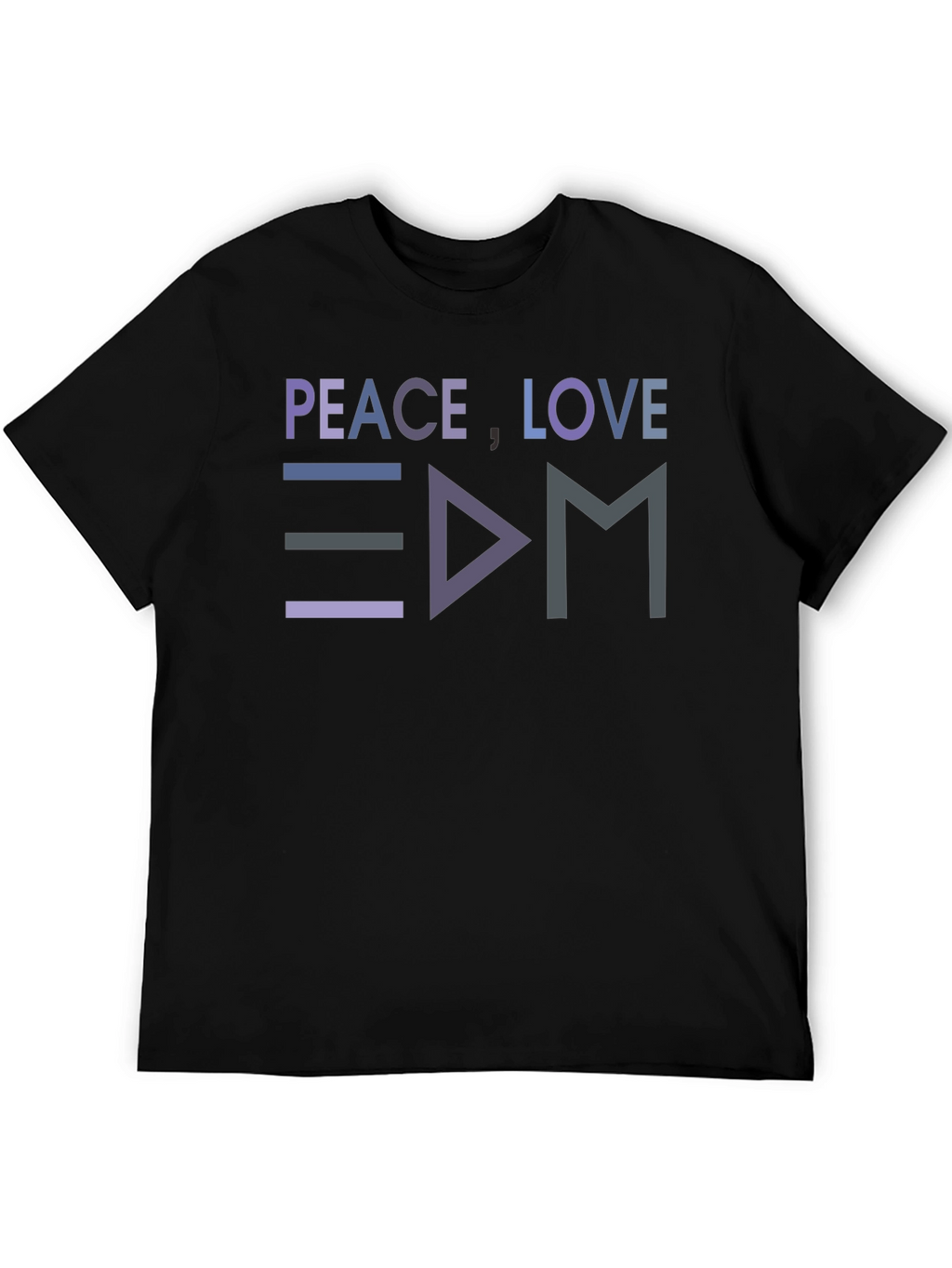 Peace Love EDM T-Shirt - Music Festival Rave Apparel