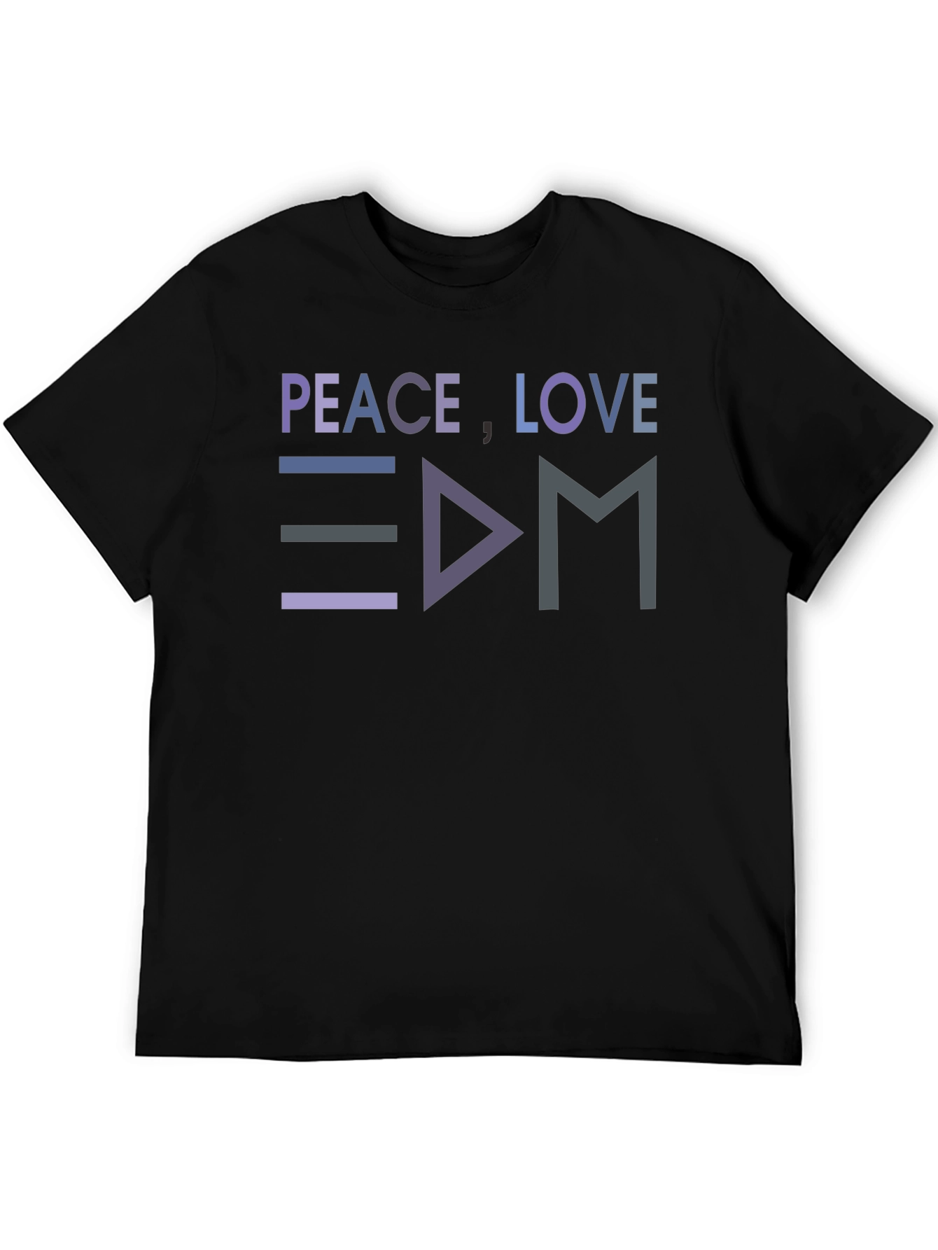 Peace Love EDM T-Shirt - Music Festival Rave Apparel