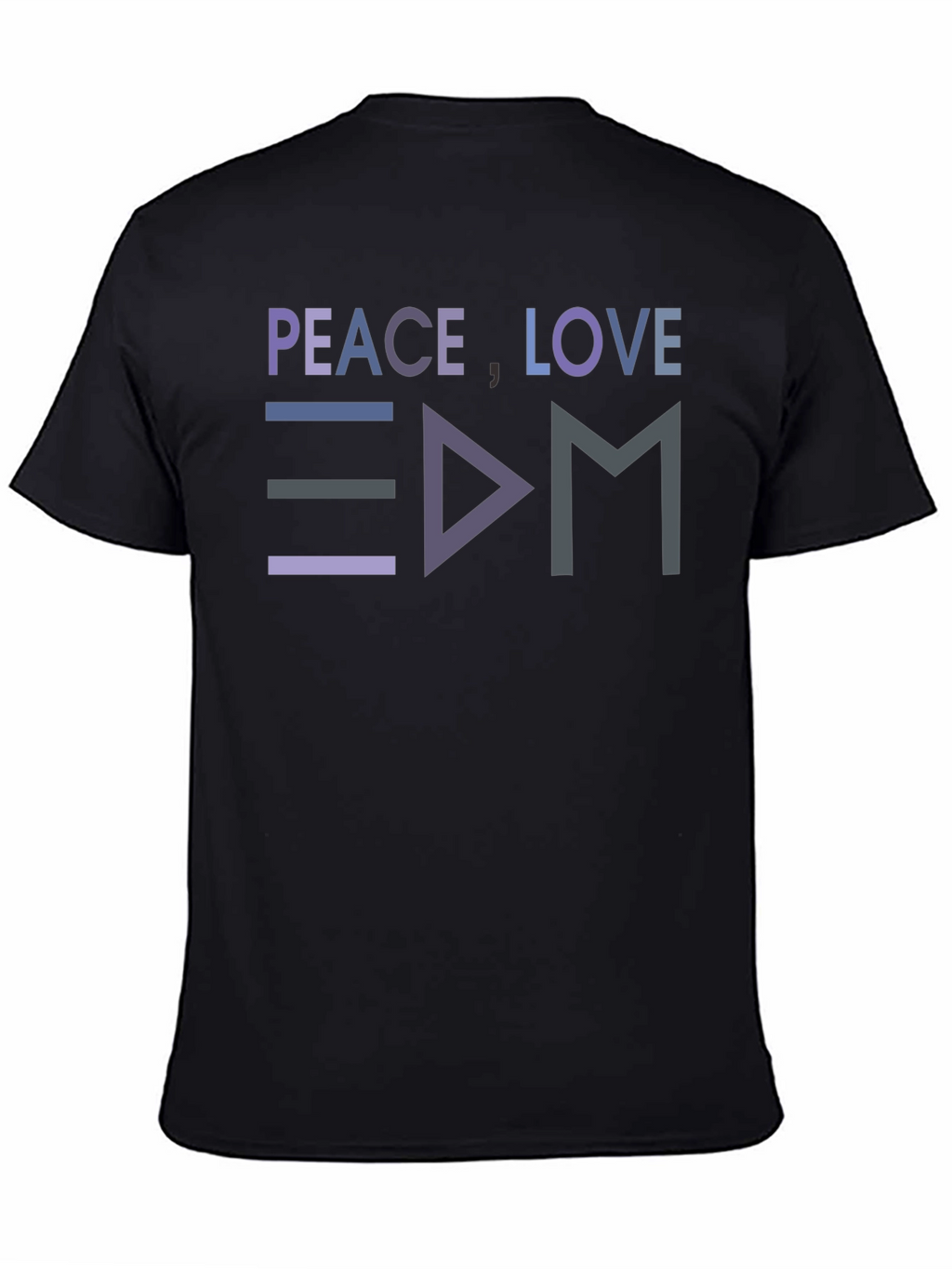 Peace Love EDM T-Shirt - Music Festival Rave Apparel