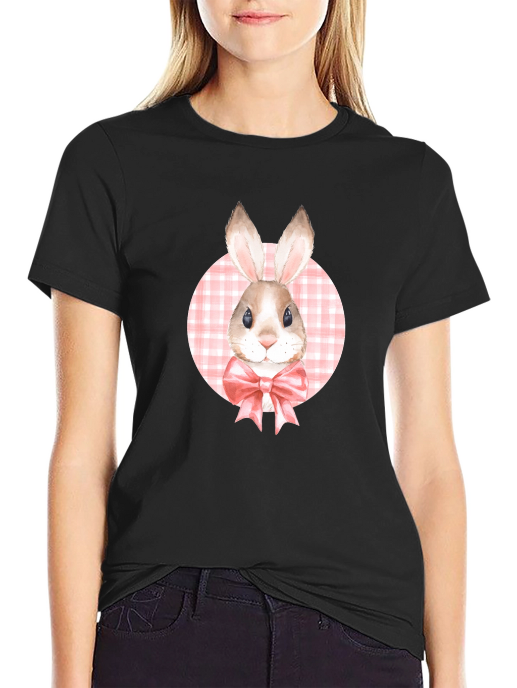Easter Bunny T-Shirt Cute Rabbit Tee
