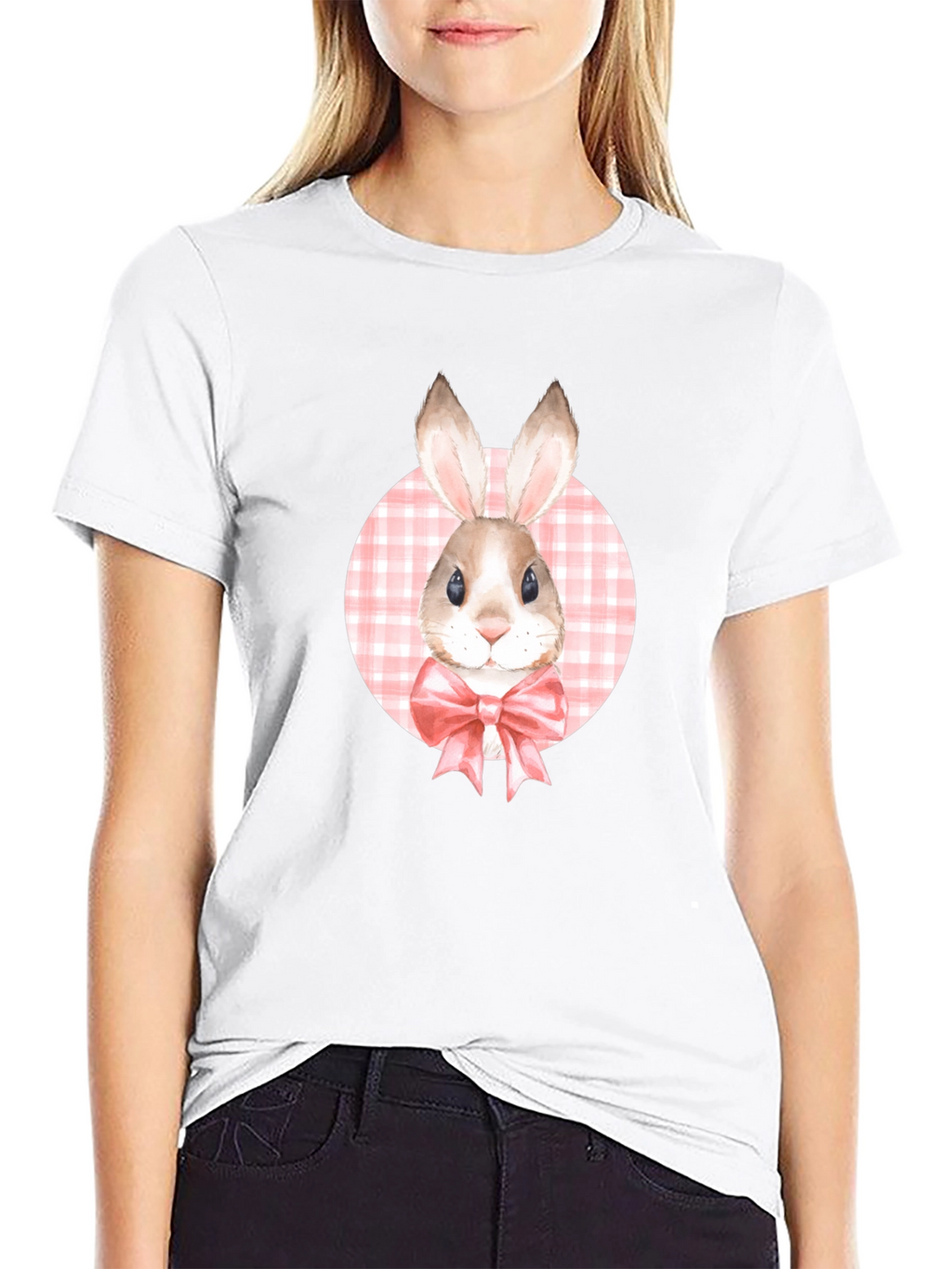Easter Bunny T-Shirt Cute Rabbit Tee