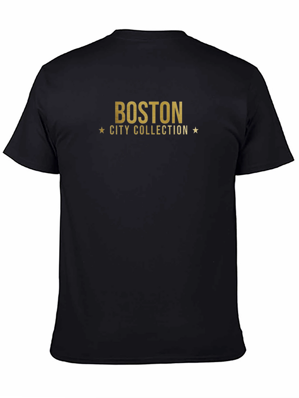 Boston City Collection Black T-Shirt