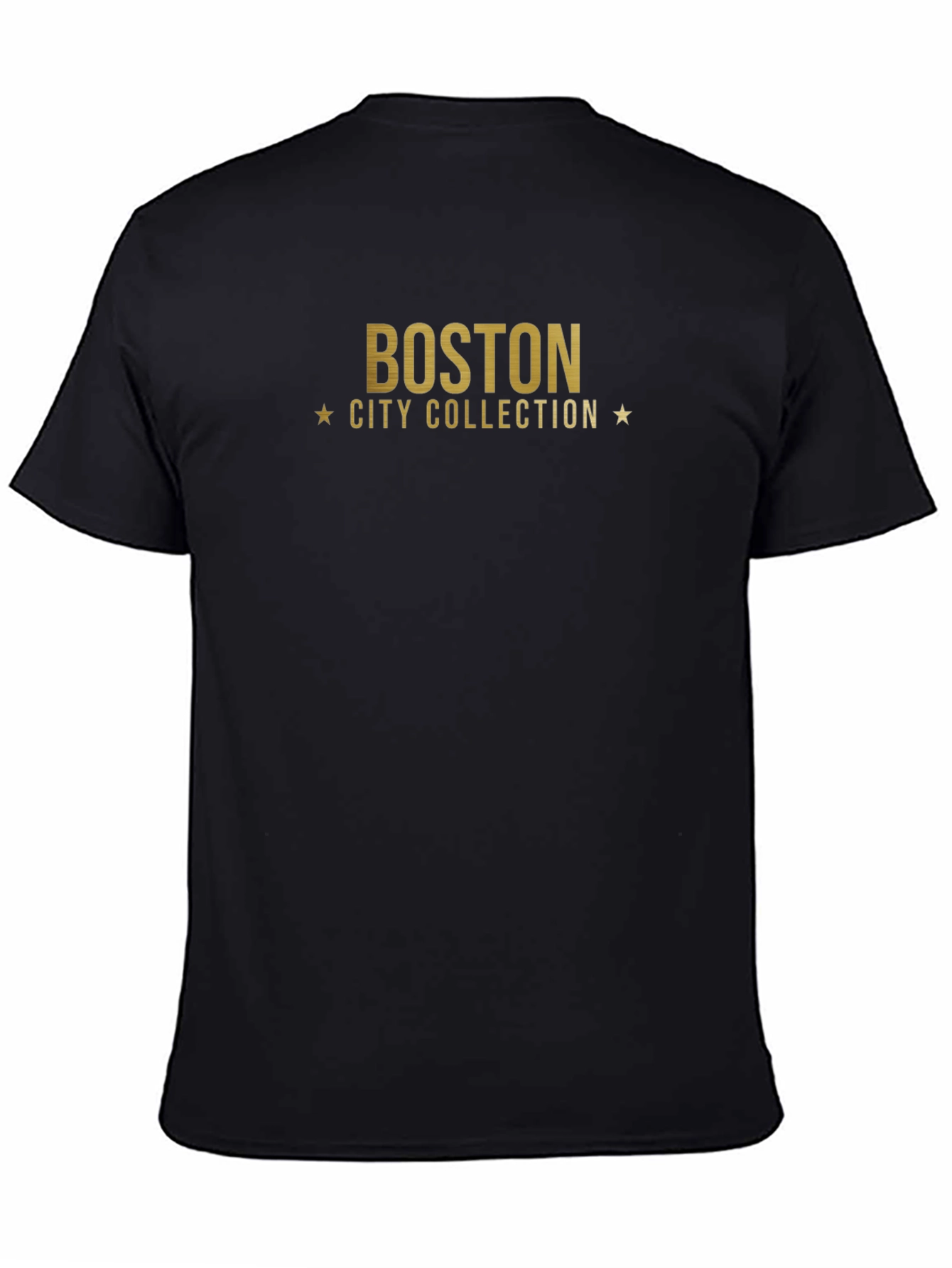 Boston City Collection Black T-Shirt