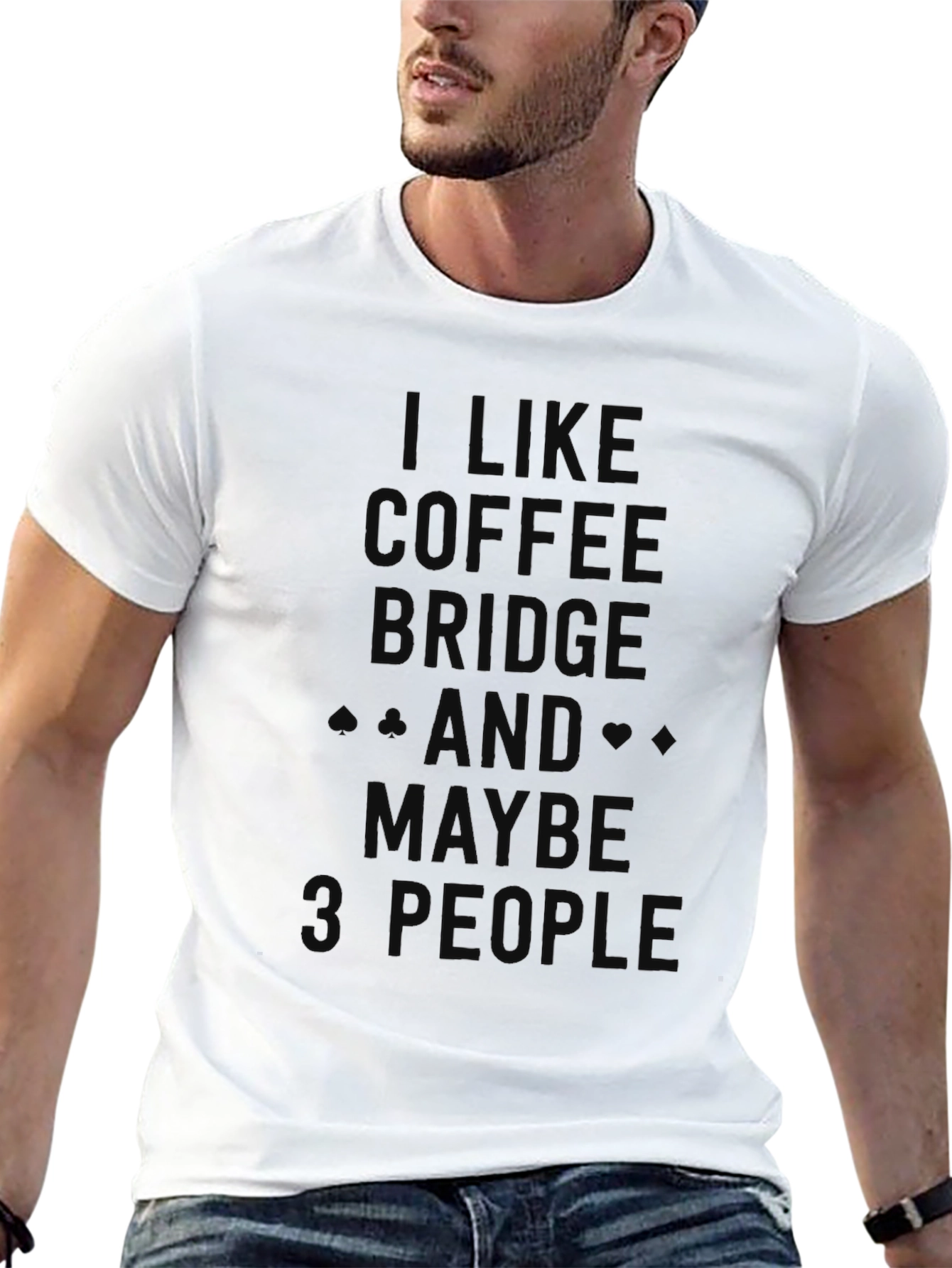 Coffee Bridge & 3 People Graphic Tee