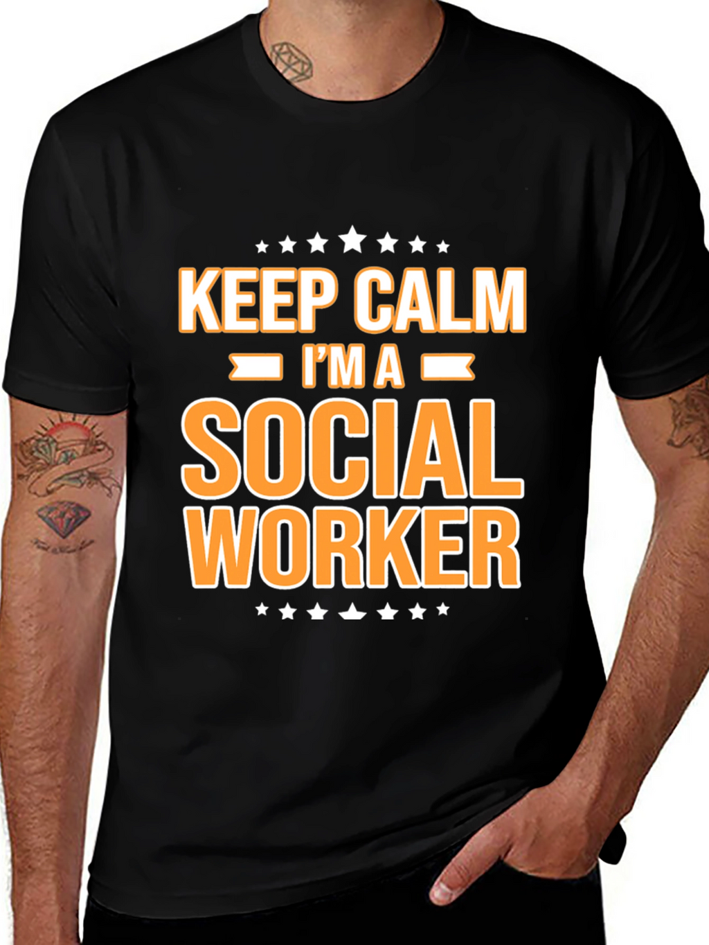 Keep Calm Im A Social Worker T-Shirt