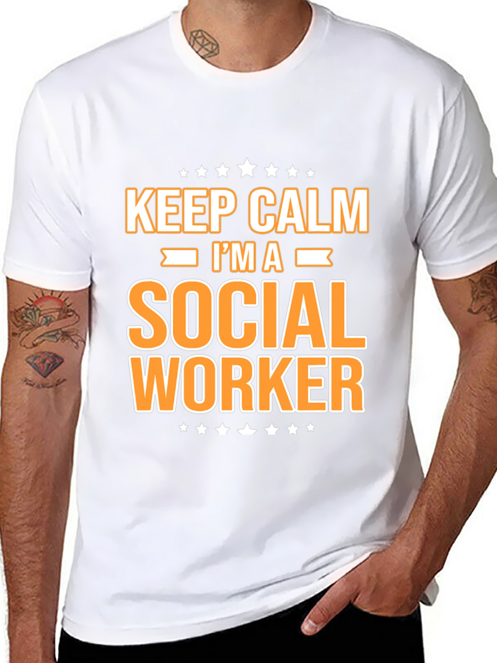 Keep Calm Im A Social Worker T-Shirt