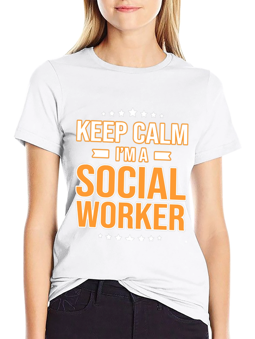 Keep Calm Im A Social Worker T-Shirt