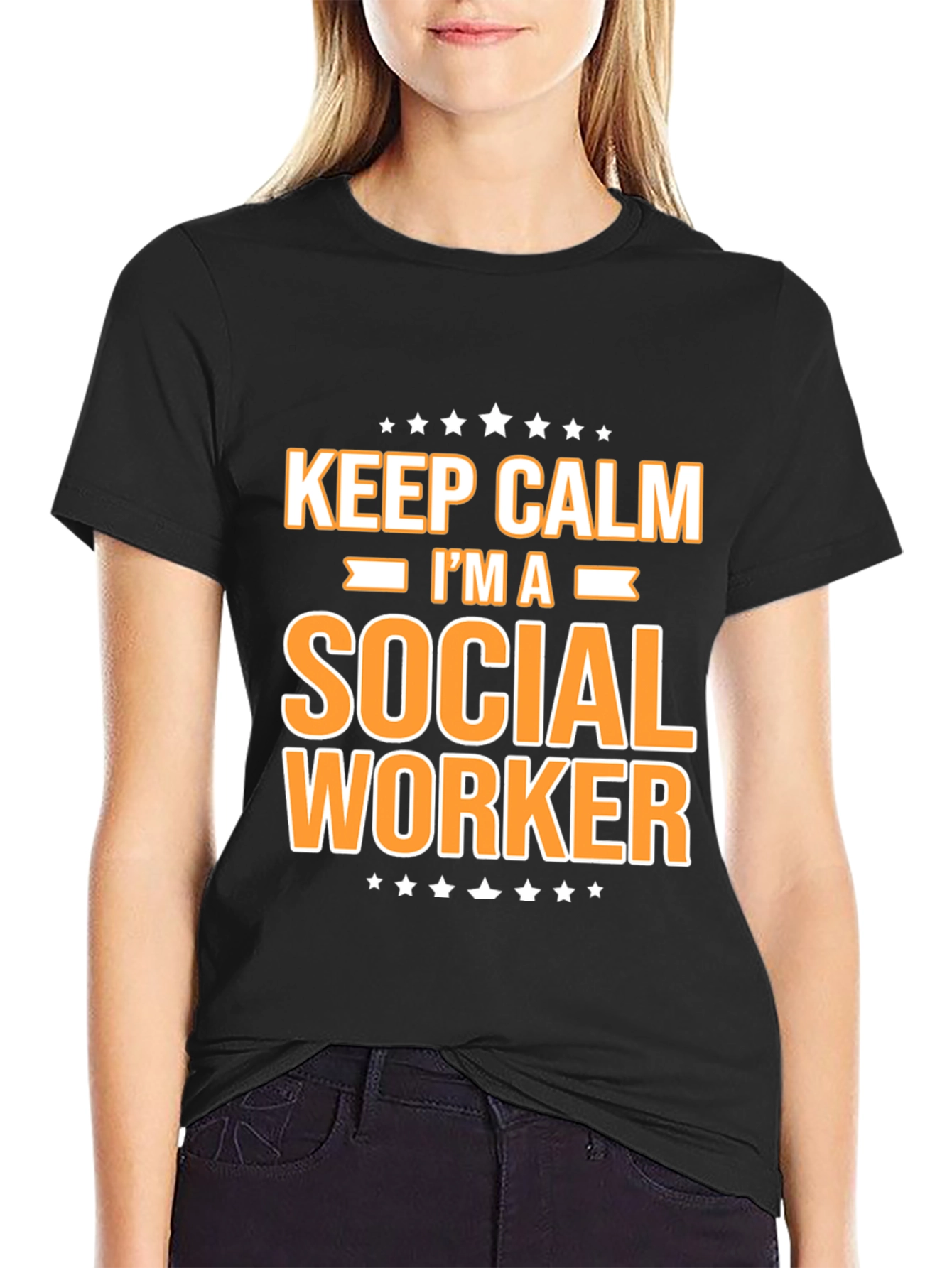 Keep Calm Im A Social Worker T-Shirt