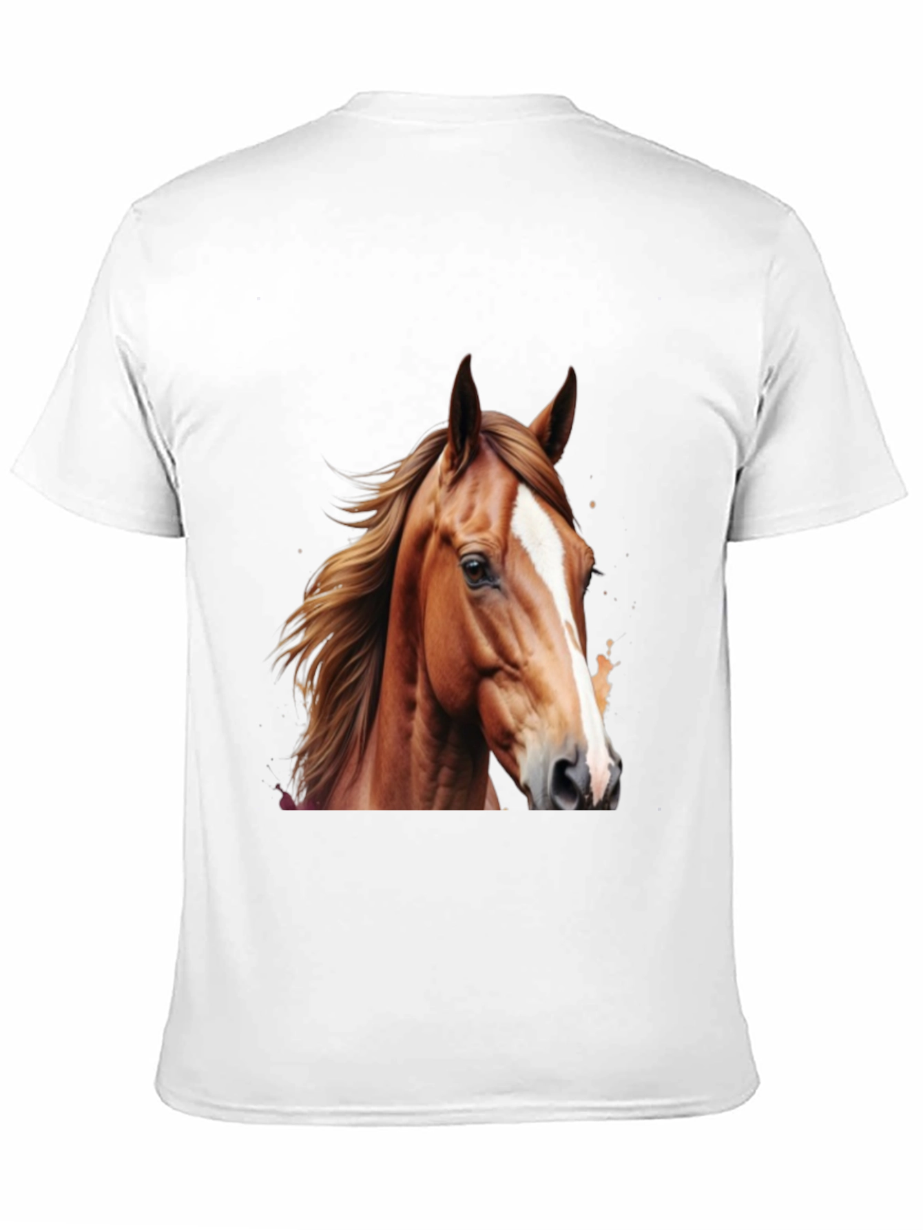 Horse Graphic Tee - Stylish Animal Print Shirt