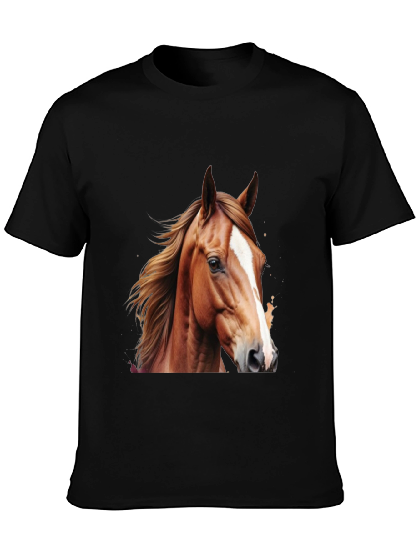Horse Graphic Tee - Stylish Animal Print Shirt