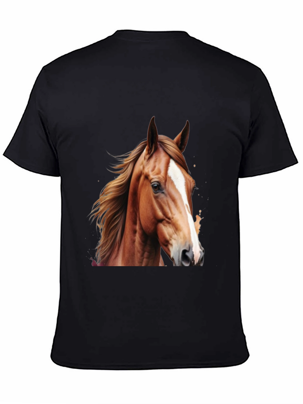 Horse Graphic Tee - Stylish Animal Print Shirt