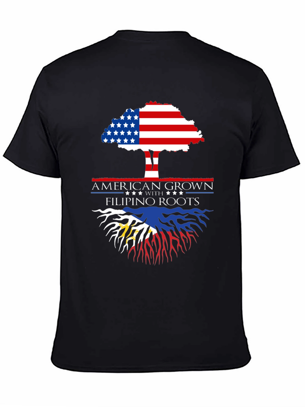 American Grown with Filipino Roots T-Shirt