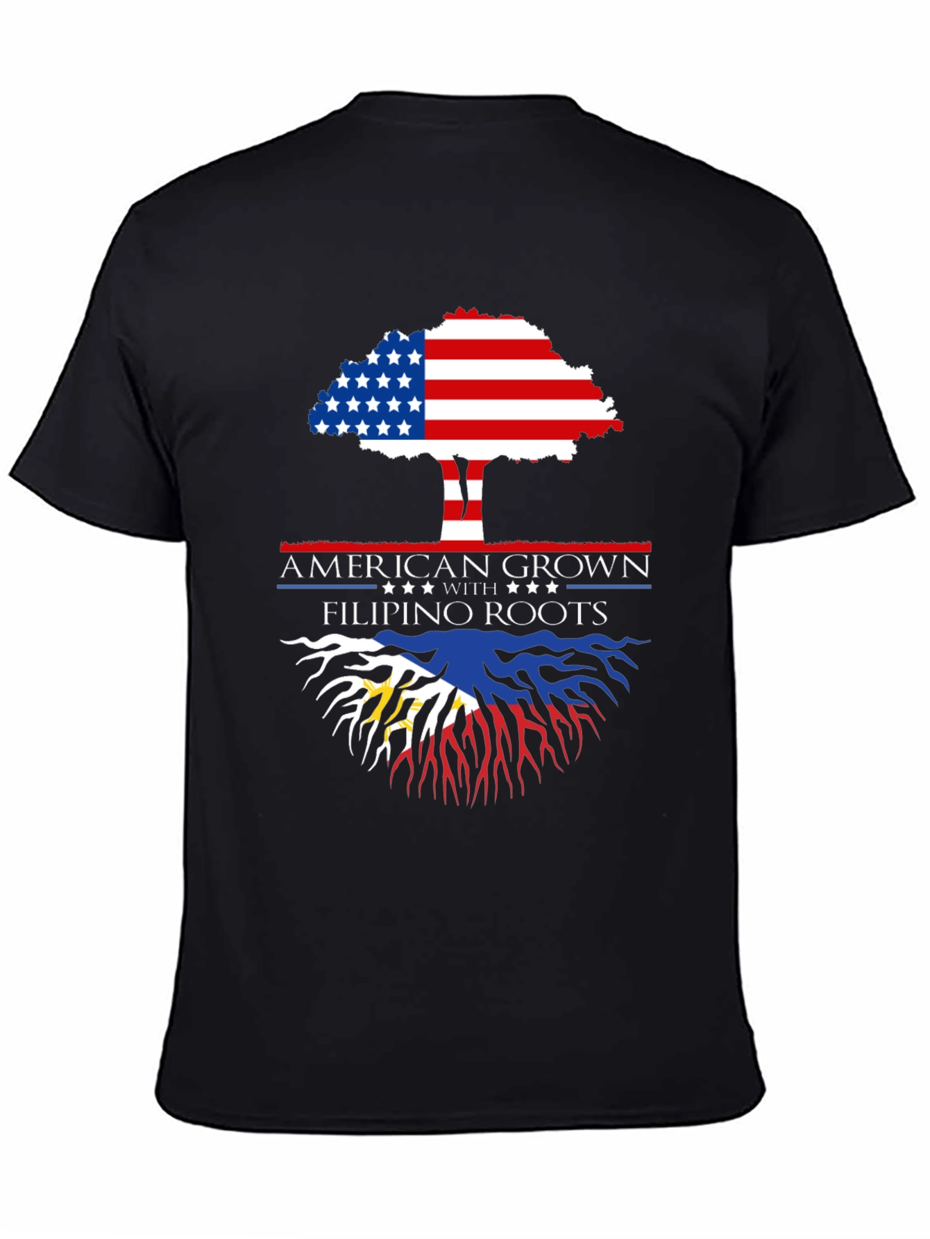 American Grown with Filipino Roots T-Shirt