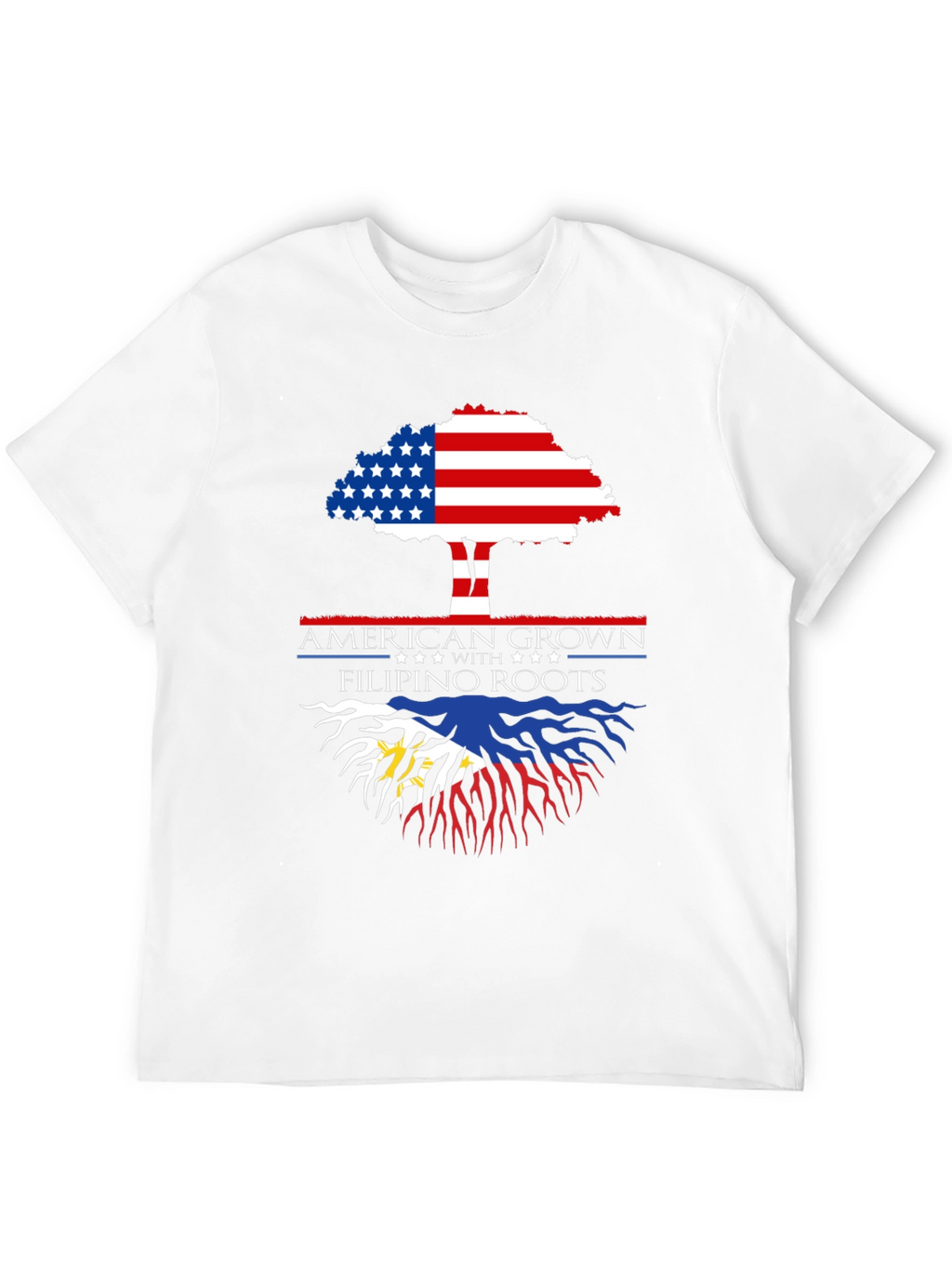 American Grown with Filipino Roots T-Shirt