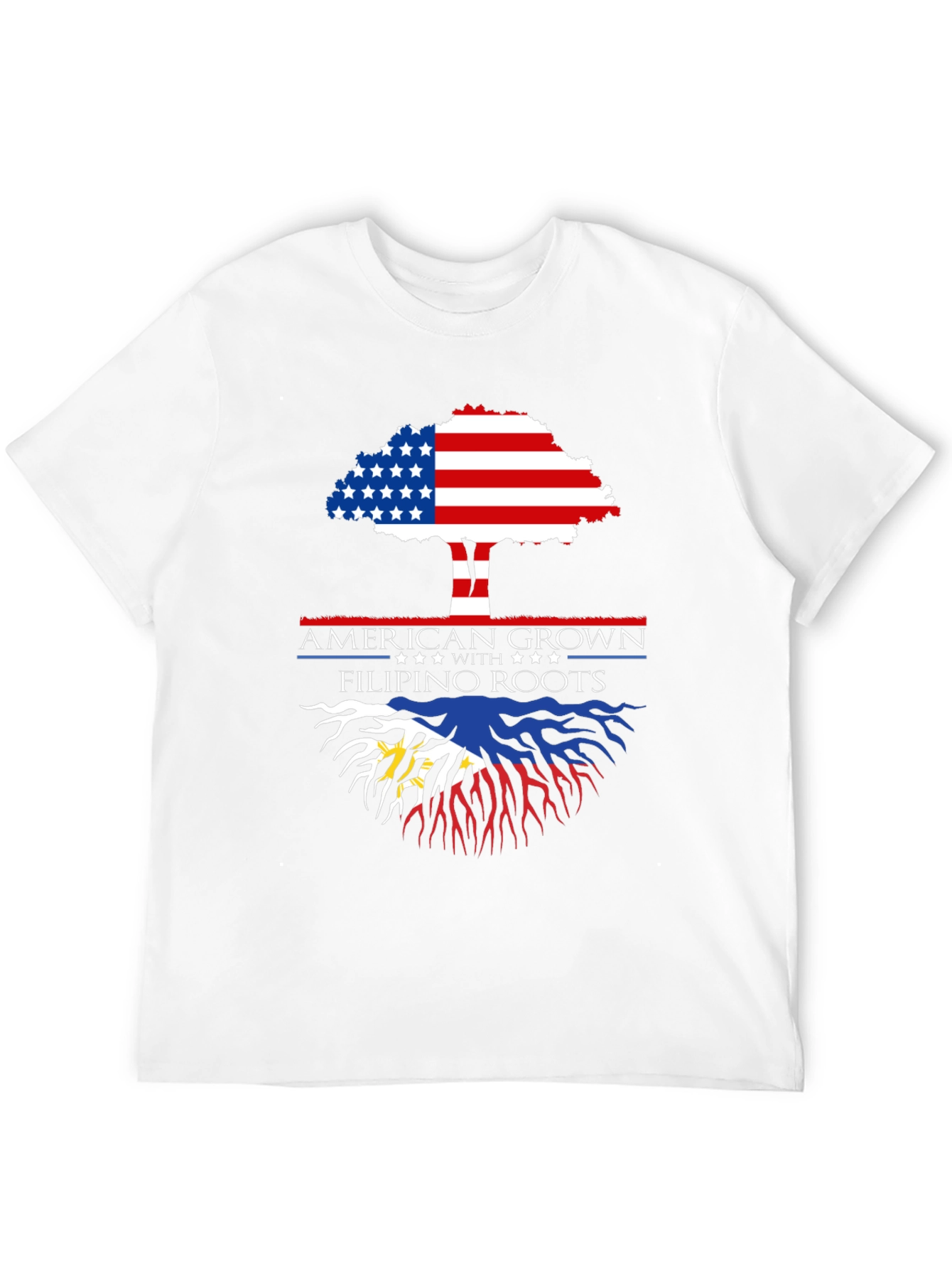 American Grown with Filipino Roots T-Shirt