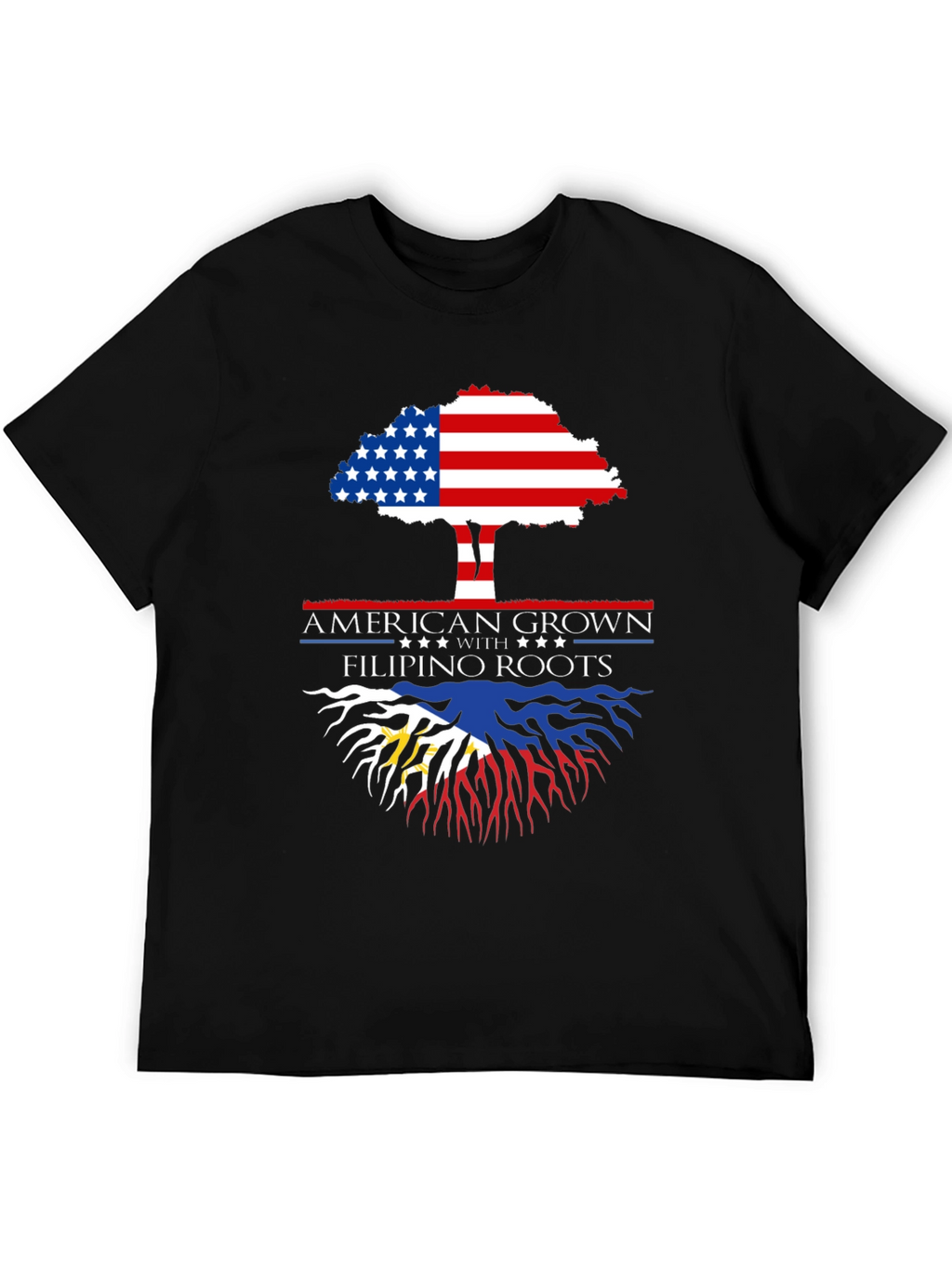 American Grown with Filipino Roots T-Shirt