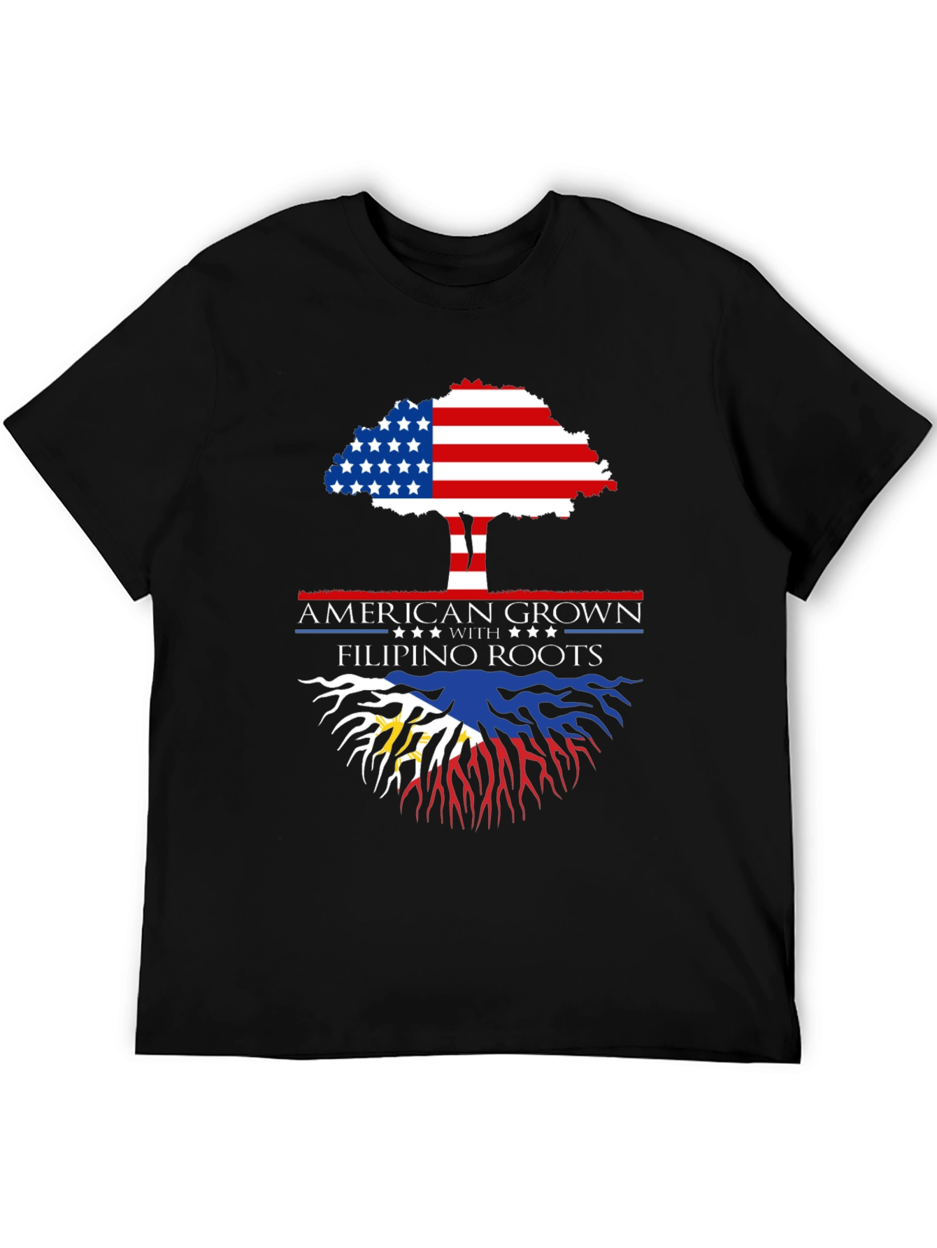 American Grown with Filipino Roots T-Shirt