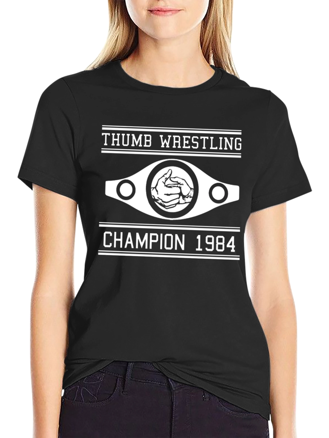 Thumb Wrestling Champion 1984 T-Shirt
