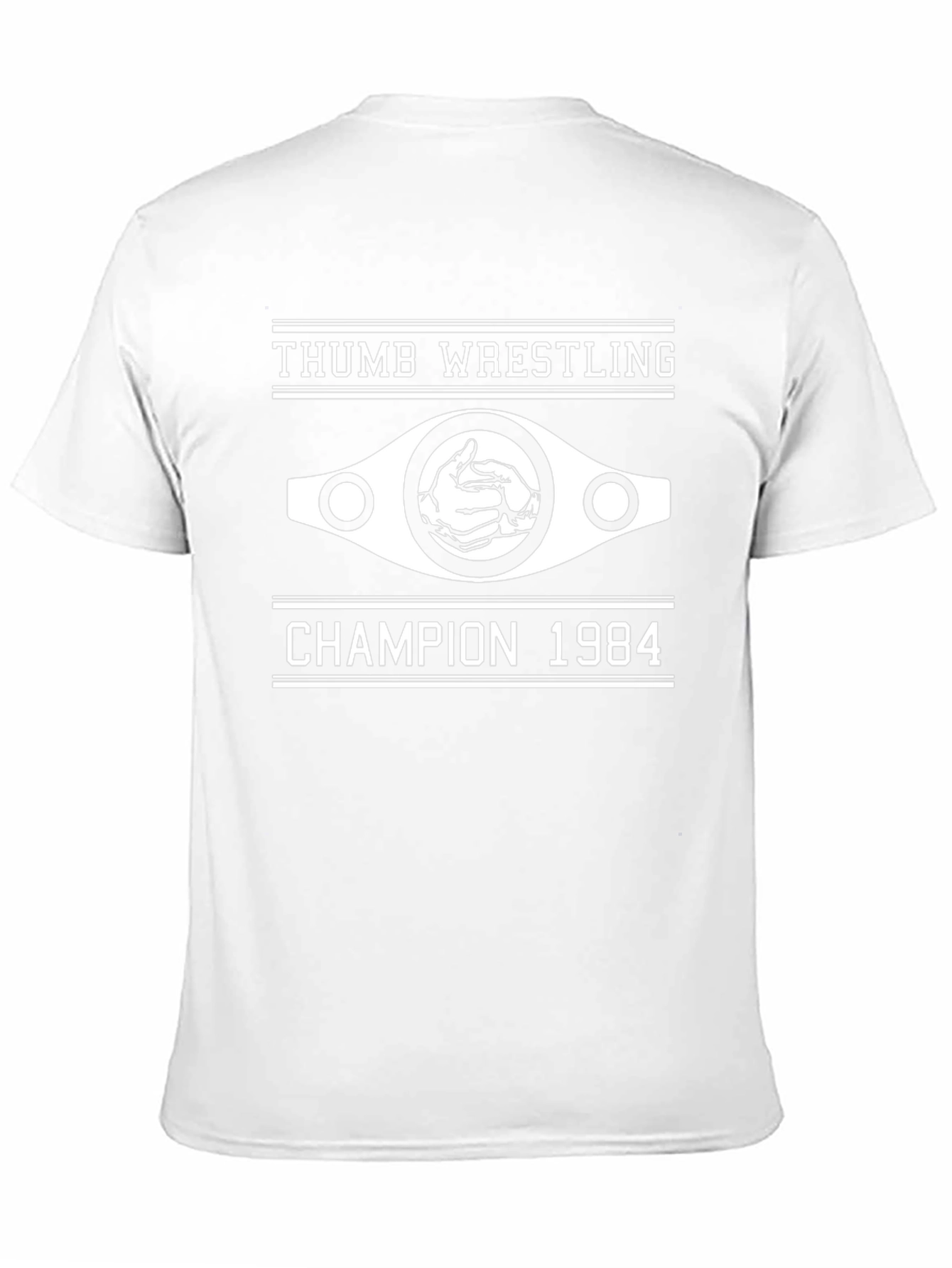 Thumb Wrestling Champion 1984 T-Shirt