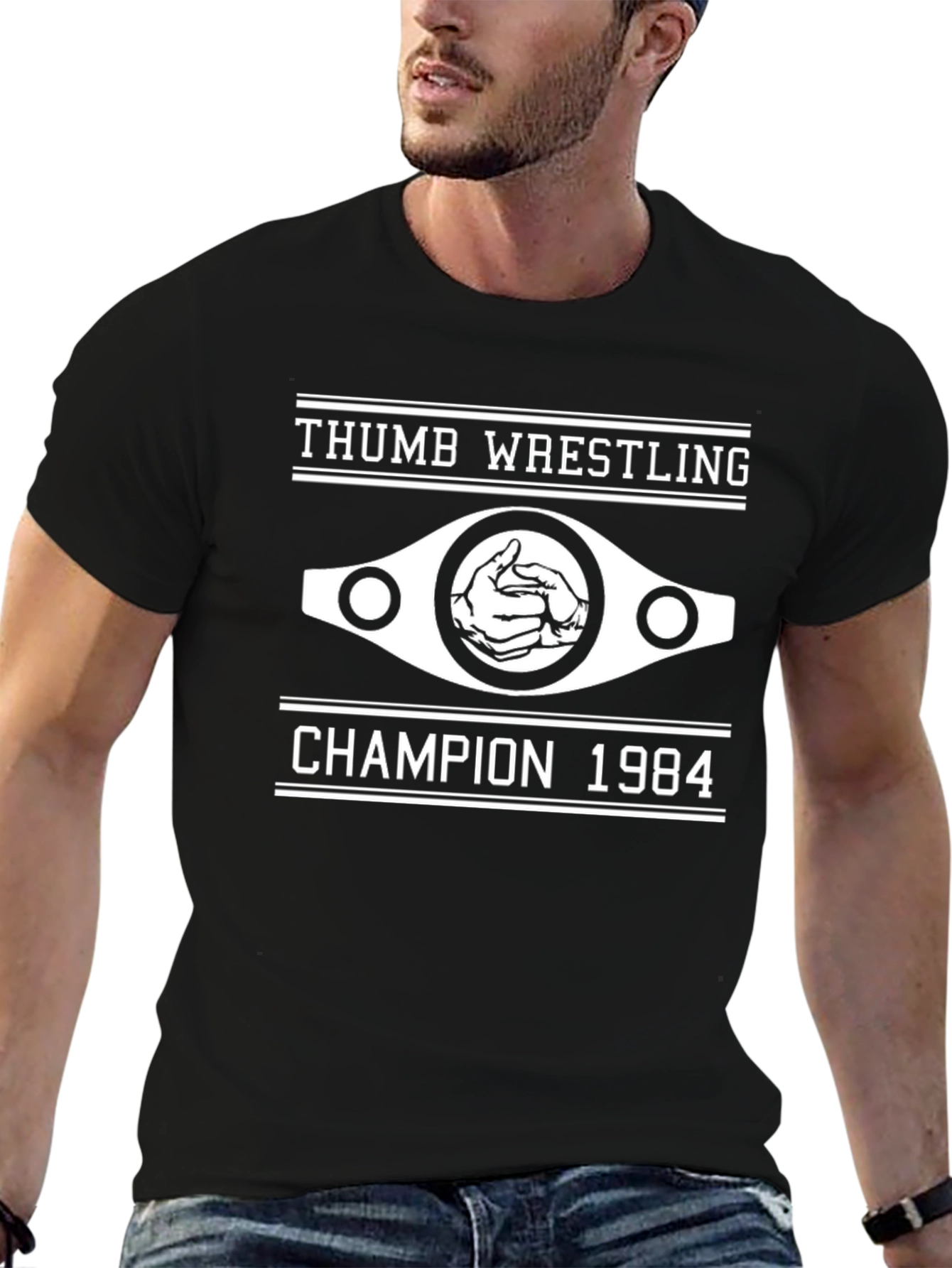 Thumb Wrestling Champion 1984 T-Shirt